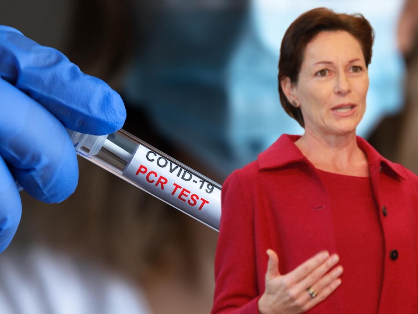 LR Martina Rüscher befindet sich in Absonderung.