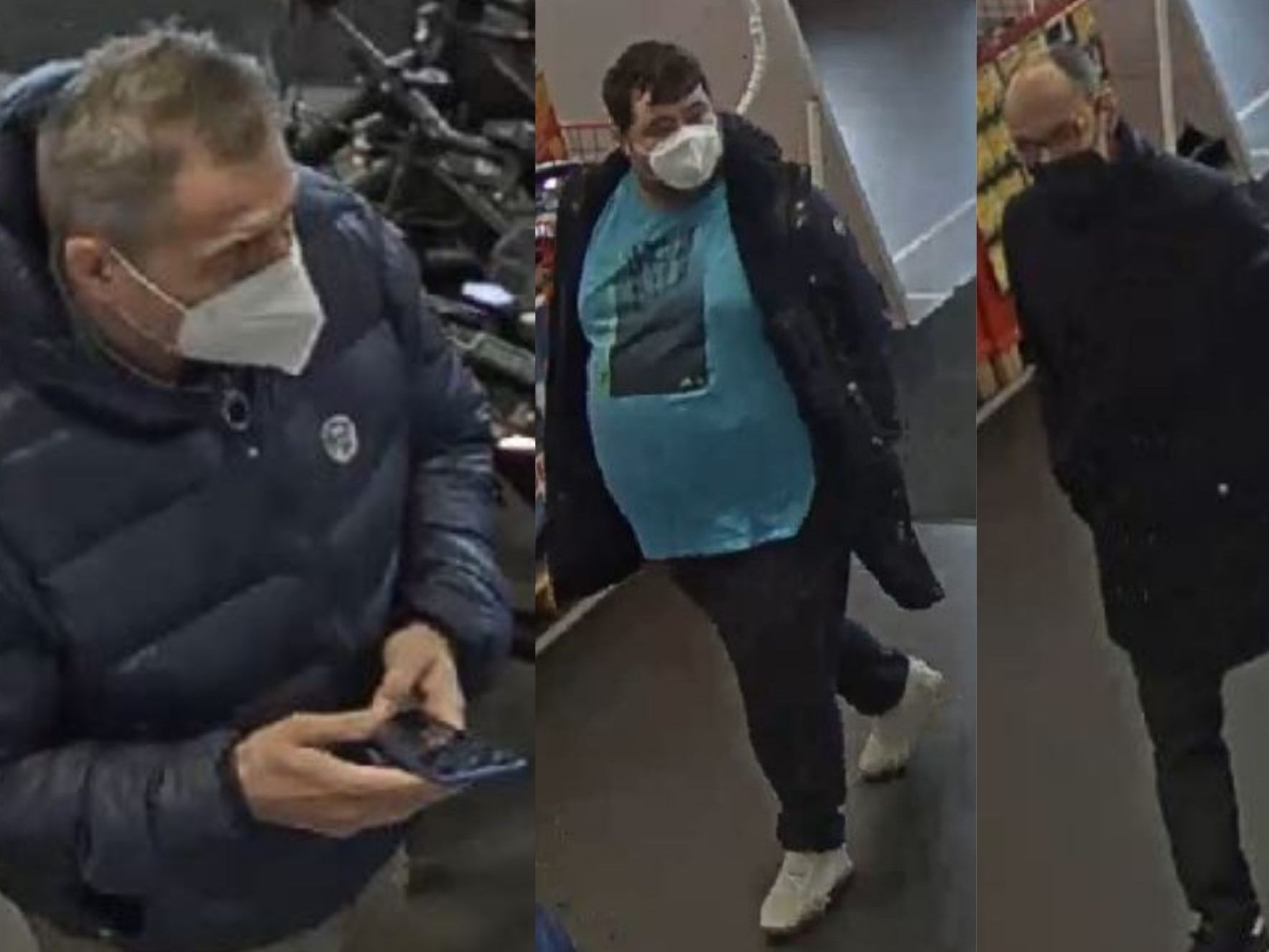 Die Polizei NÖ sucht diese drei Männer. Die Polizei NÖ sucht diese drei Männer.