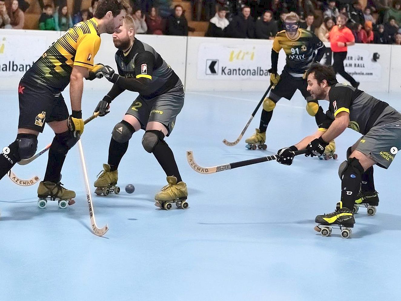 Der RHC Dornbirn rangiert nach dem Sieg gegen Uri nun auf dem dritten Rang in der Schweizer NLA. Der RHC Dornbirn rangiert nach dem Sieg gegen Uri nun auf dem dritten Rang in der Schweizer NLA.