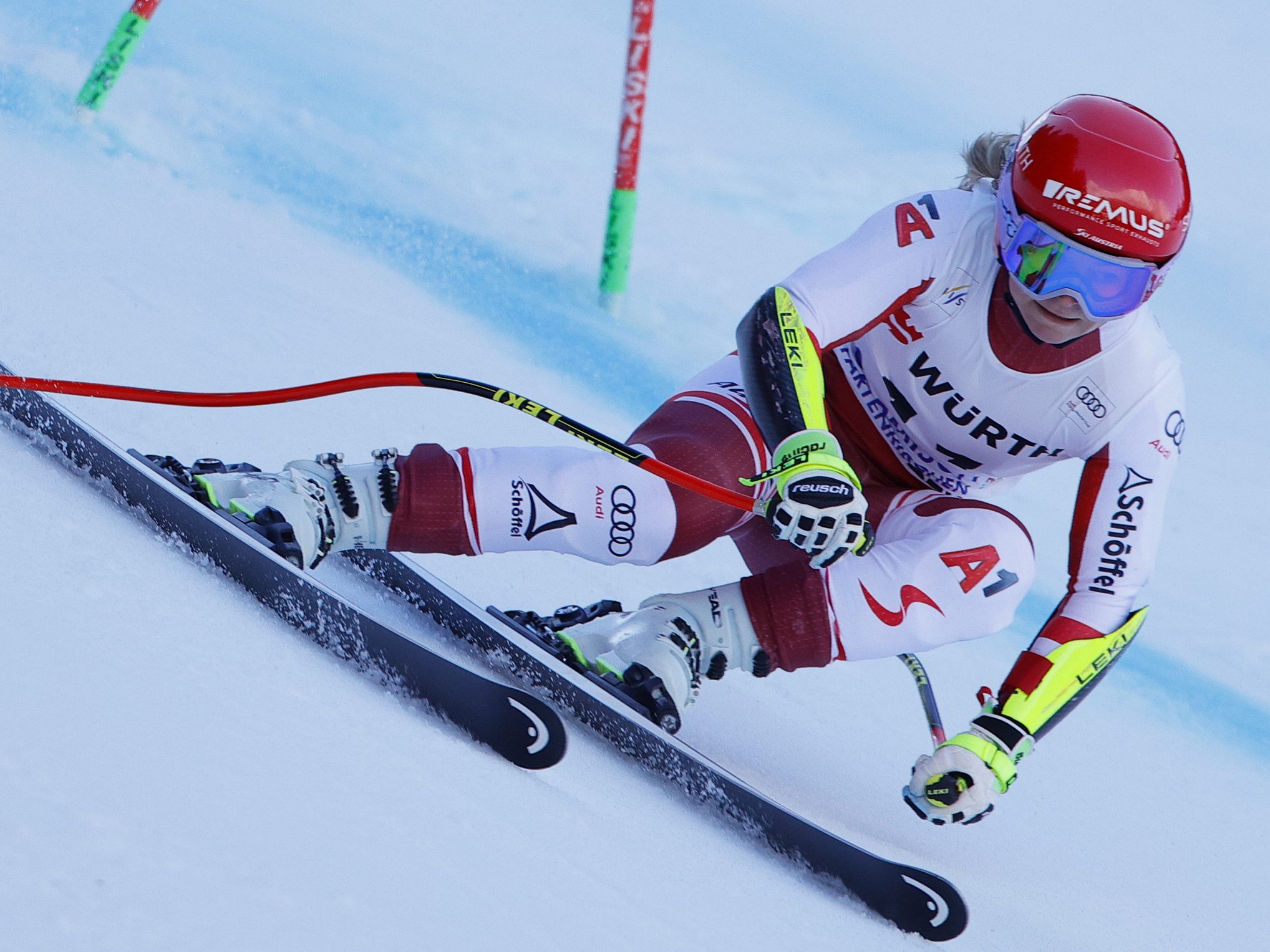 Ariane Rädler geht im Olympia-Super-G auf Medaillenjagd.