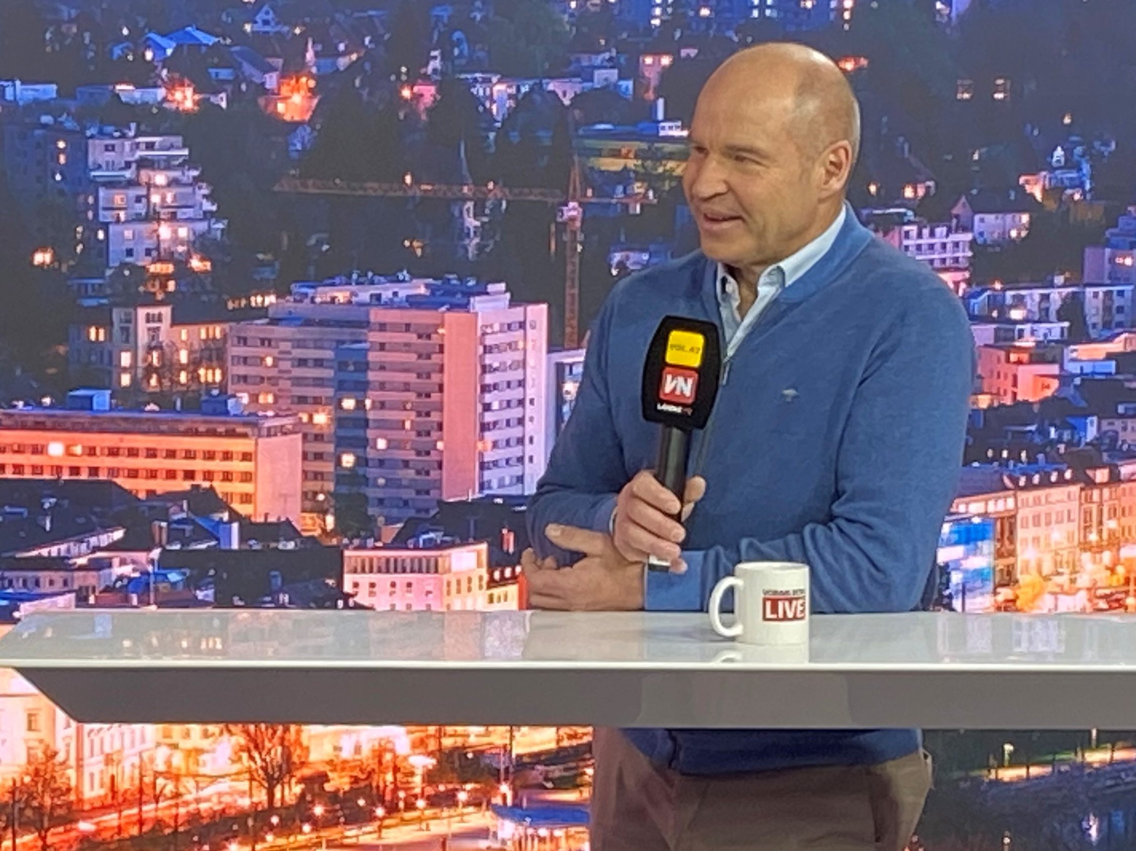 Marc Girardelli war am Donnerstag zu Gast bei "Vorarlberg LIVE".
