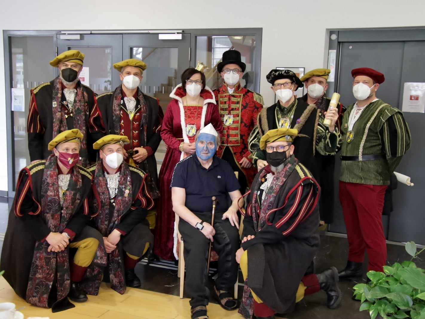 Prinzenpaar beim Seniorenball