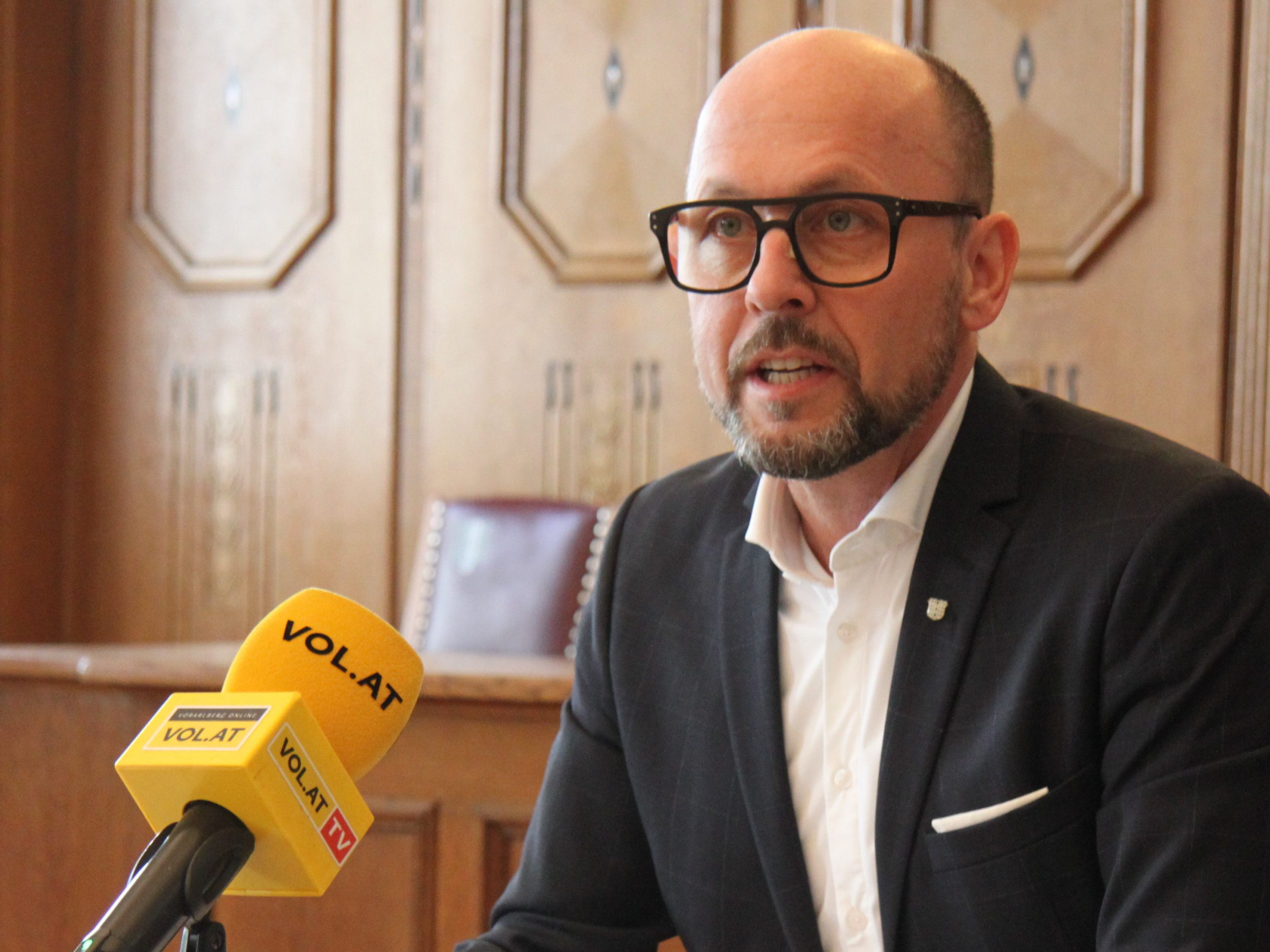Auch Bürgermeister Michael Ritsch verurteilt den Demo-Vorfall in Bregenz. Auch Bürgermeister Michael Ritsch verurteilt den Demo-Vorfall in Bregenz.