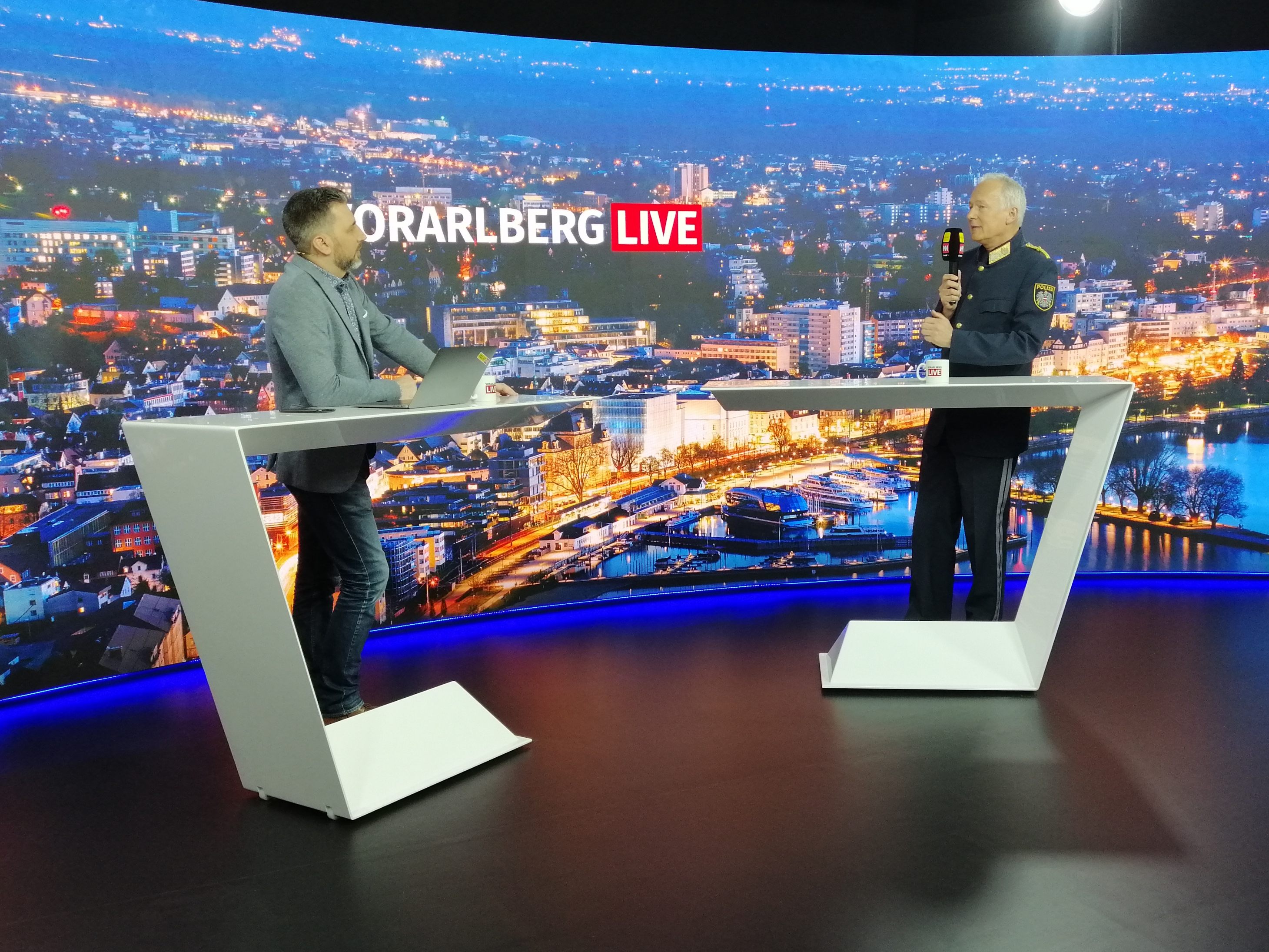 Landespolizeidirektor bei "Vorarlberg LIVE" Landespolizeidirektor bei "Vorarlberg LIVE"