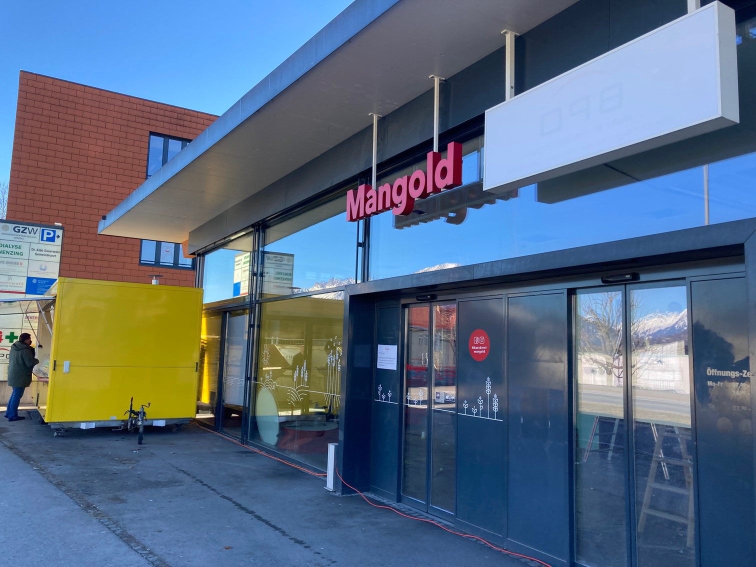 Die Bäckerei Mangold baut in Nenzing um und erweitert die Öffnungszeiten.