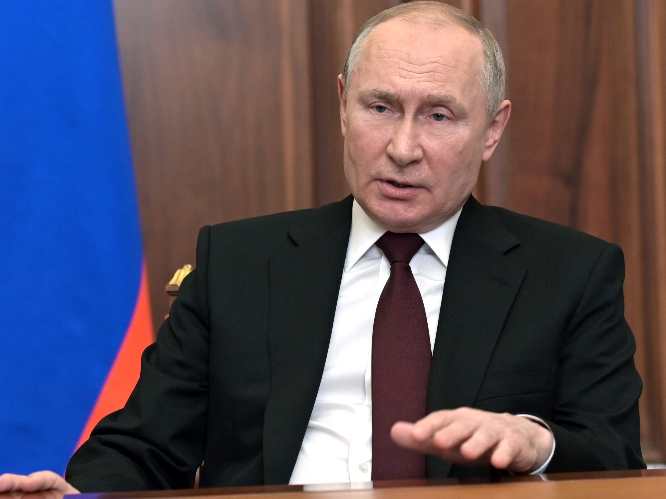 Wie nach der Annexion der Krim macht Putin deutlich, dass Sanktionen Moskau nicht schrecken.