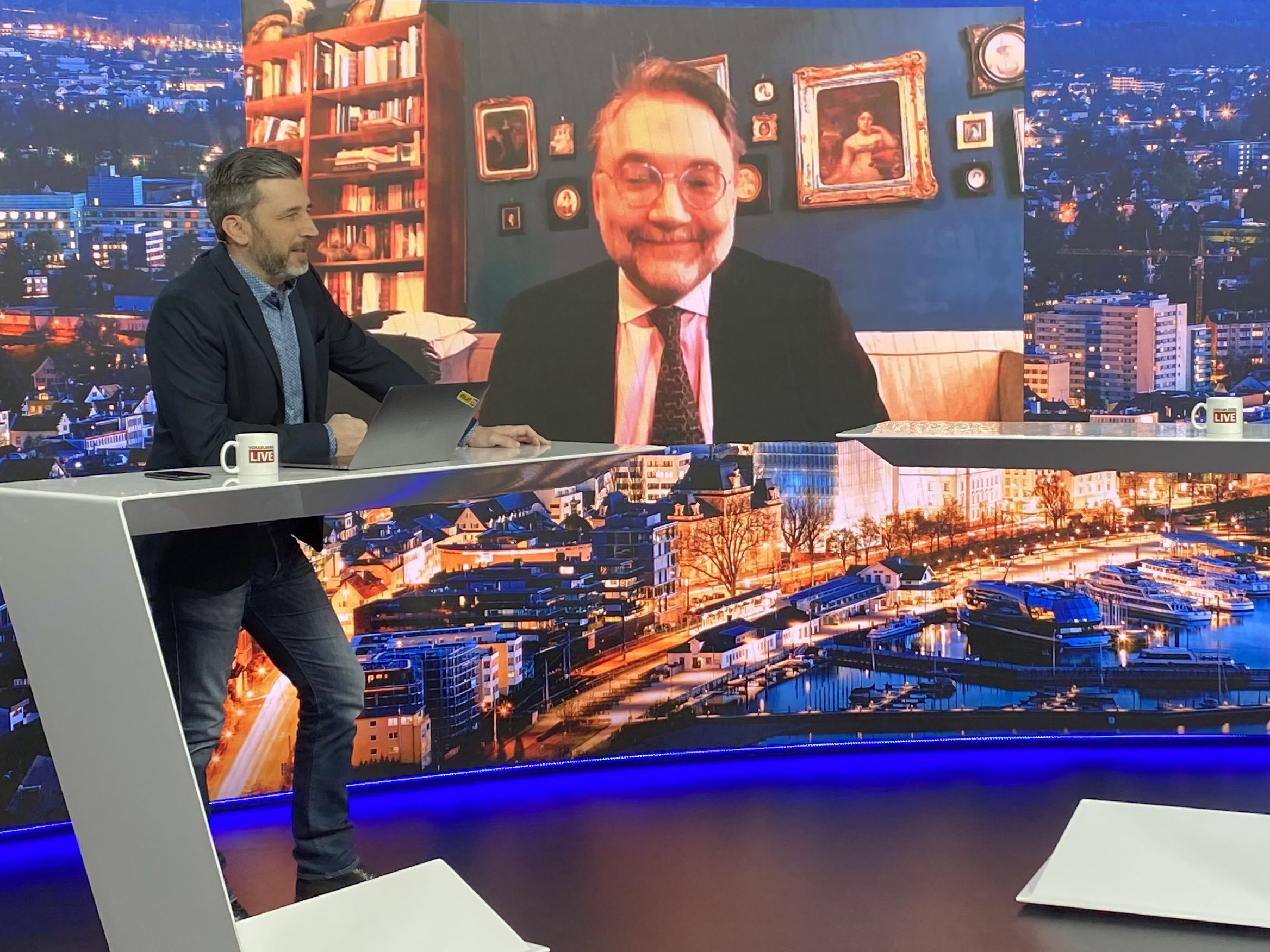Gregor Razumovsky, Ukraine-Experte, war am Montag zu Gast bei "Vorarlberg LIVE".