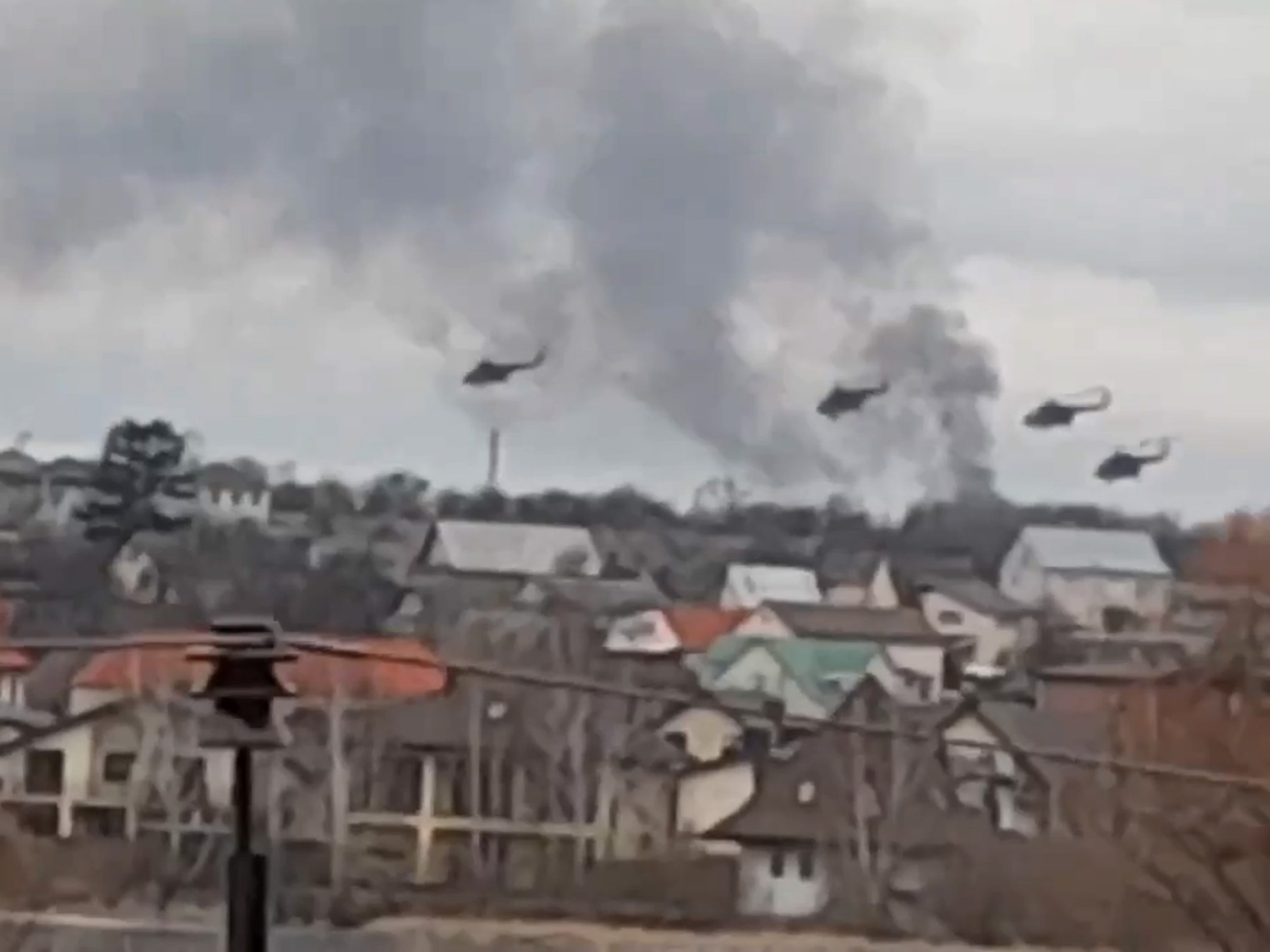 Russland hat den ukrainischen Luftraum komplett übernommen.