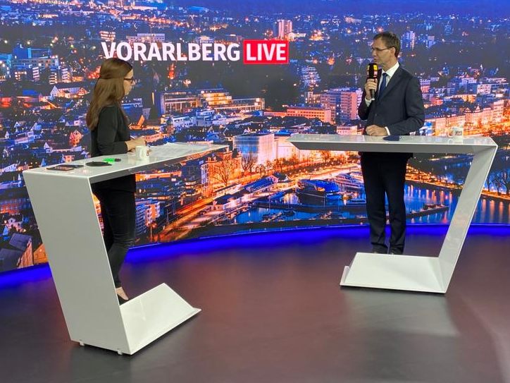 Wallner bei "Vorarlberg LIVE"