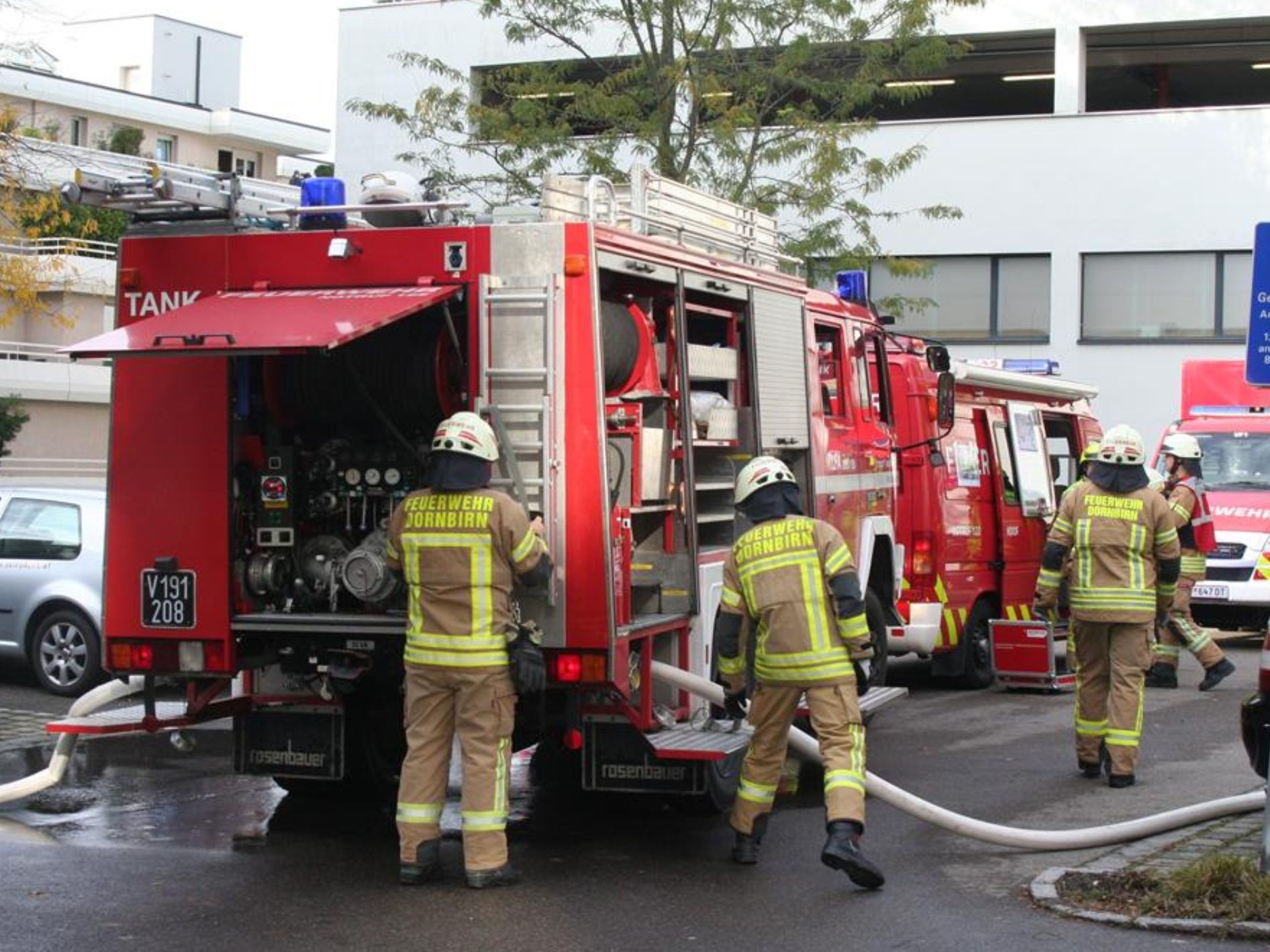 Die Dornbirner Feuerwehr musste im vergangenen Jahr über 500 Mal zu Einsätzen ausrücken Die Dornbirner Feuerwehr musste im vergangenen Jahr über 500 Mal zu Einsätzen ausrücken