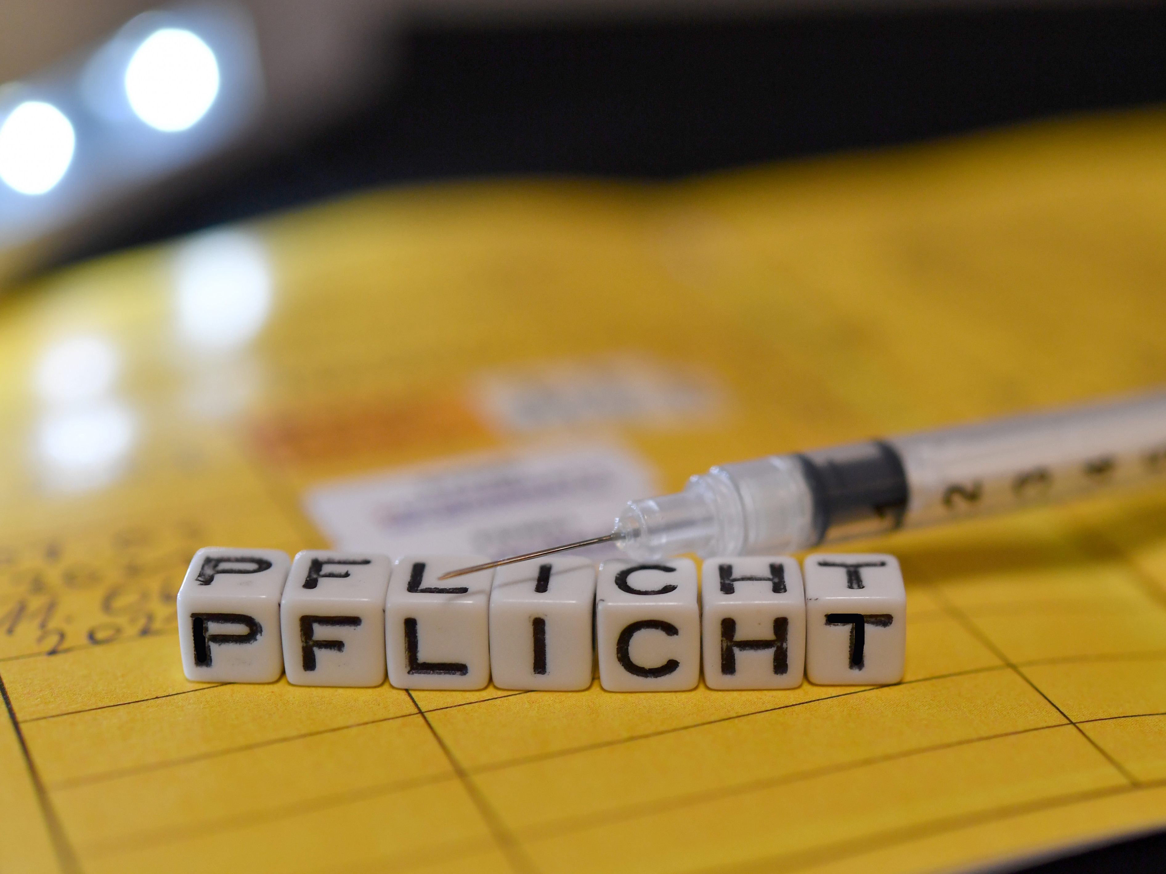 Heute wird die Impfpflicht beschlossen.