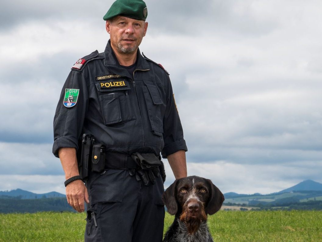 Erfolgreiche Suche dank Polizeihund "Odin".