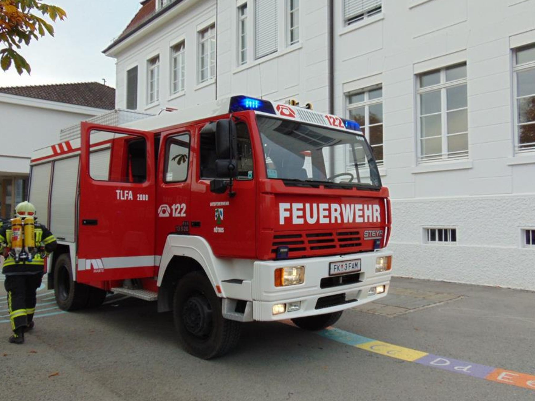 Die Feuerwehr Röthis wurde im vergangenen Jahr zu 19 Einsätzen gerufen
