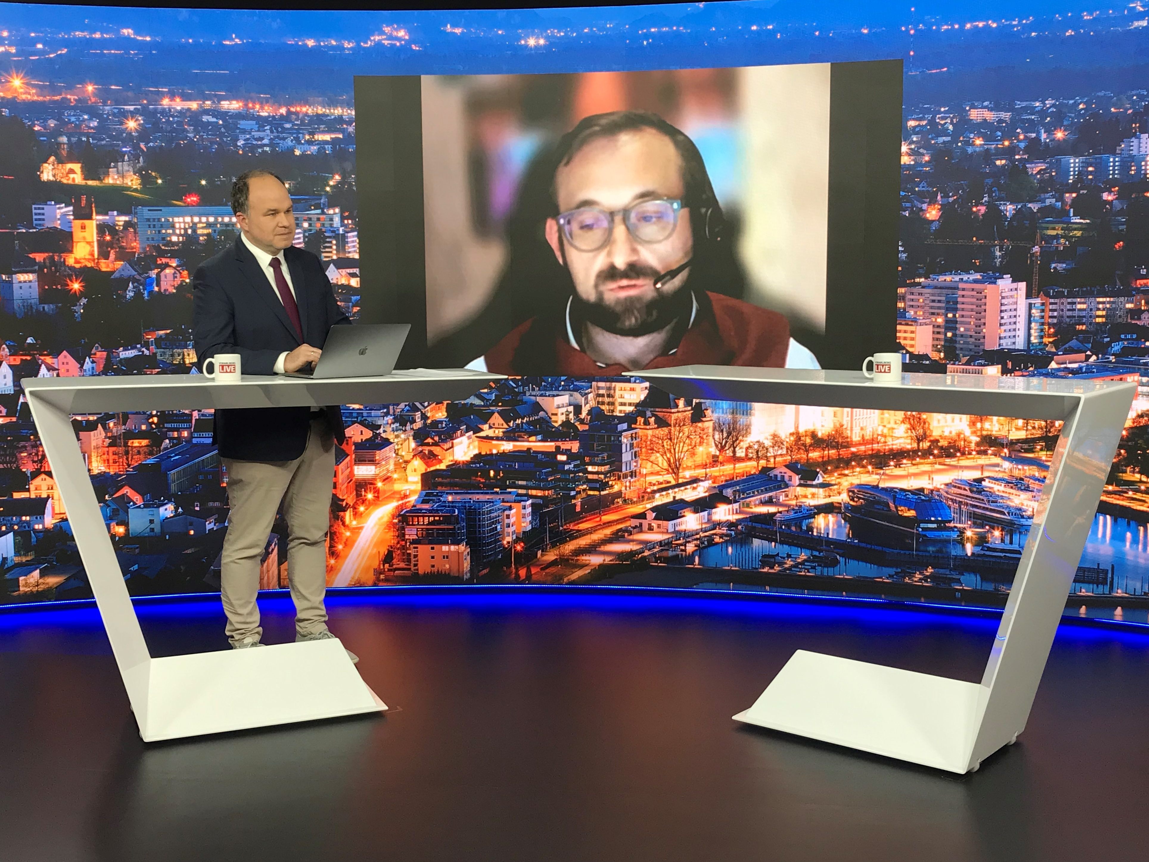 Pfefferkorn bei "Vorarlberg LIVE"