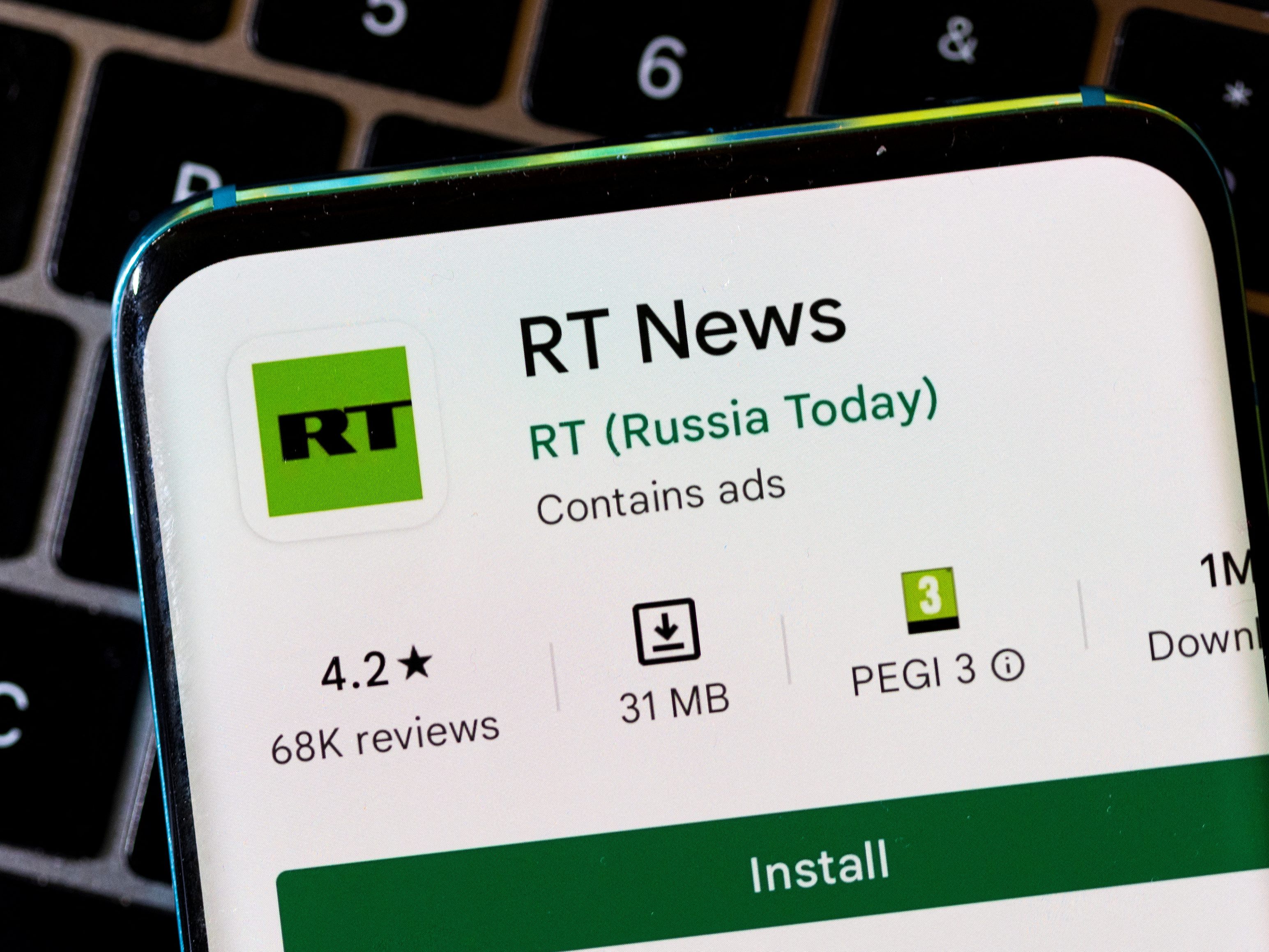 Twitter sperrt die Kanäle von Sputnik und RT in Europa. Twitter sperrt die Kanäle von Sputnik und RT in Europa.