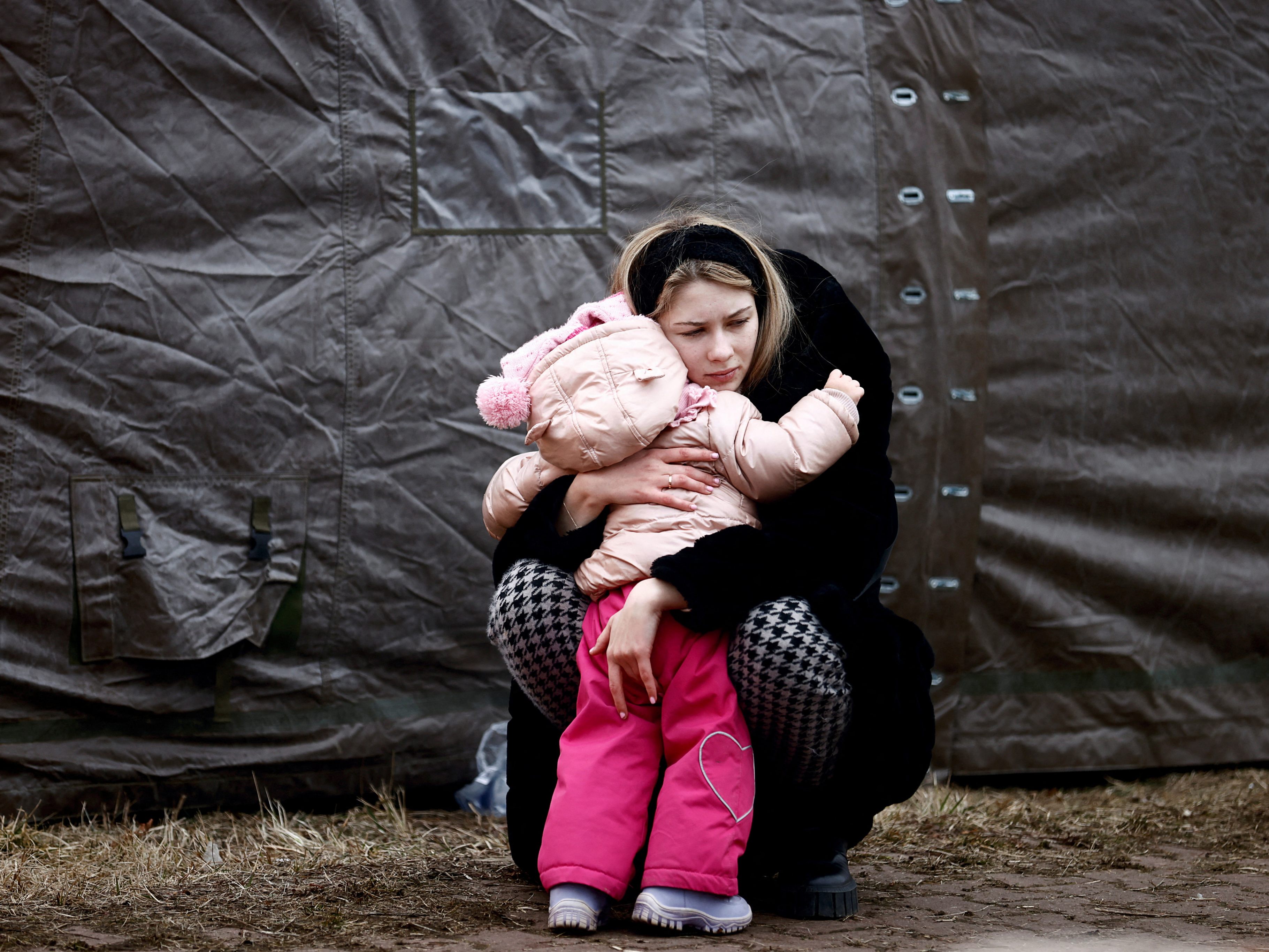 Ukraine: Italien rüstet sich für Flüchtlingsaufnahme. Ukraine: Italien rüstet sich für Flüchtlingsaufnahme.