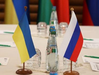 Die ukrainische Delegation zeigt sich "verhalten optimistisch".