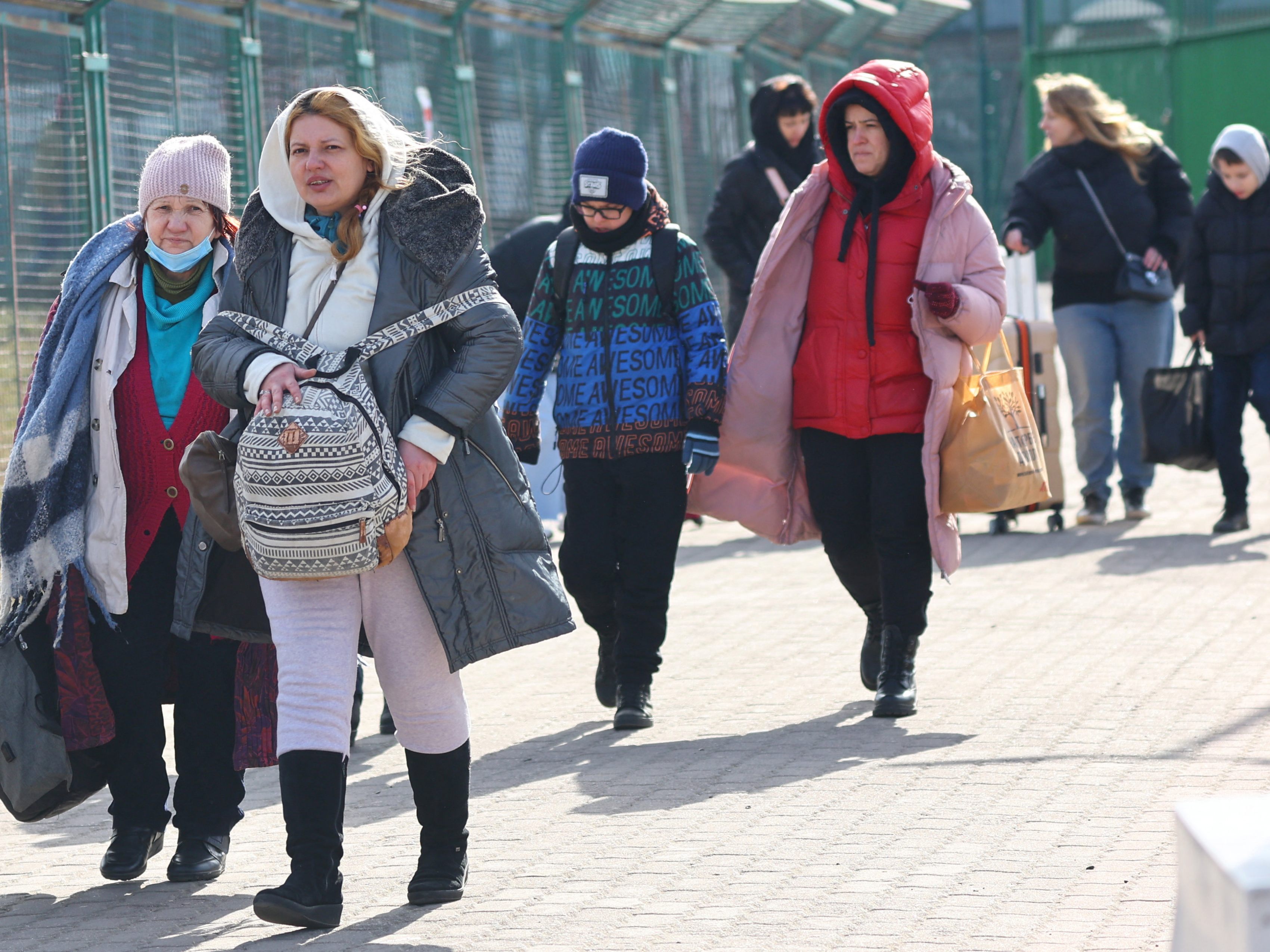 Mehrere Ankunftszentren in Niederösterreich versorgen Ukraine-Flüchtlinge.