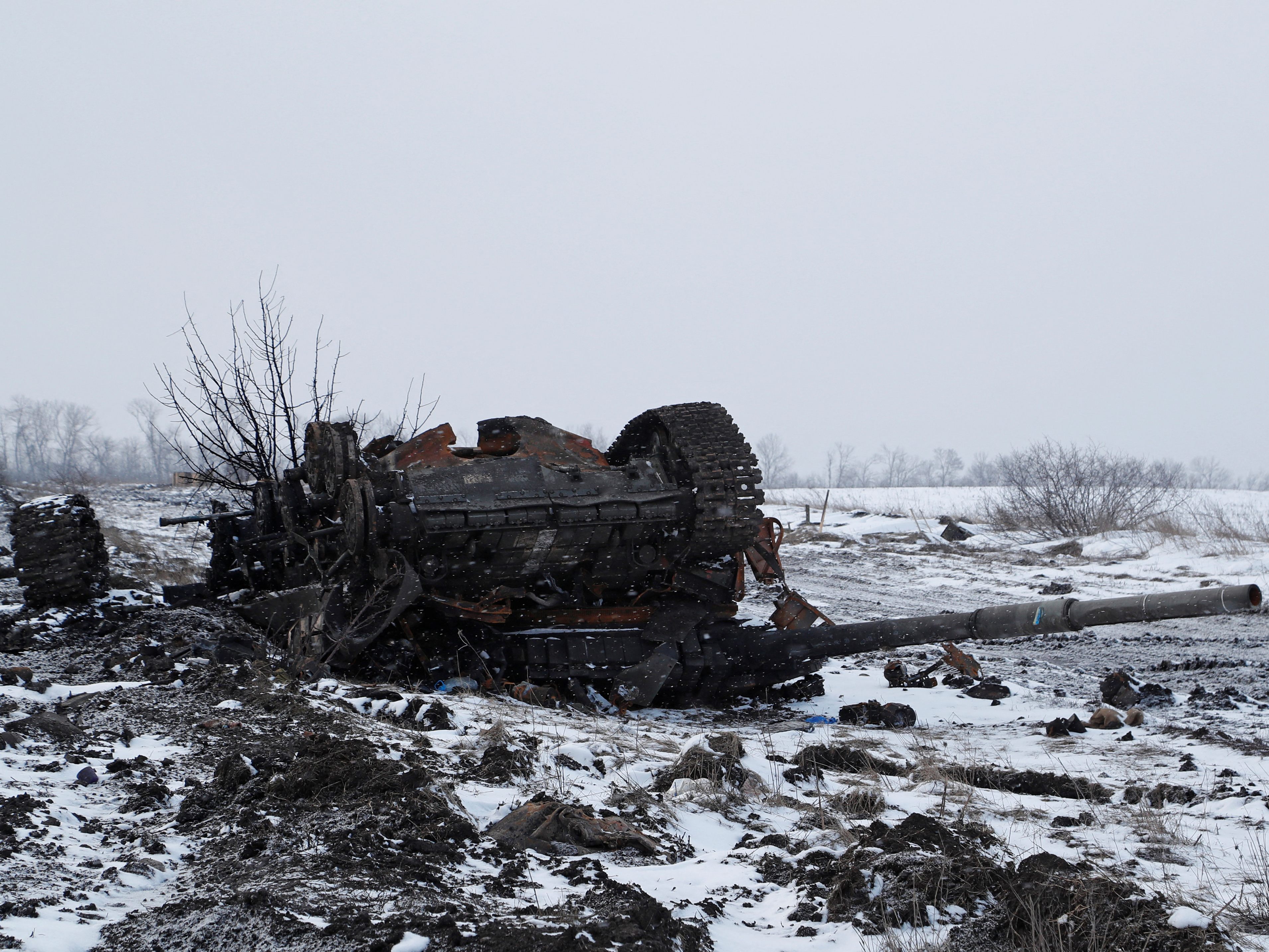 Bild aus dem Oblast Donezk in der Ukraine. Russische Truppen sollen den Fokus auf dem Donbass haben. Bild aus dem Oblast Donezk in der Ukraine. Russische Truppen sollen den Fokus auf dem Donbass haben.
