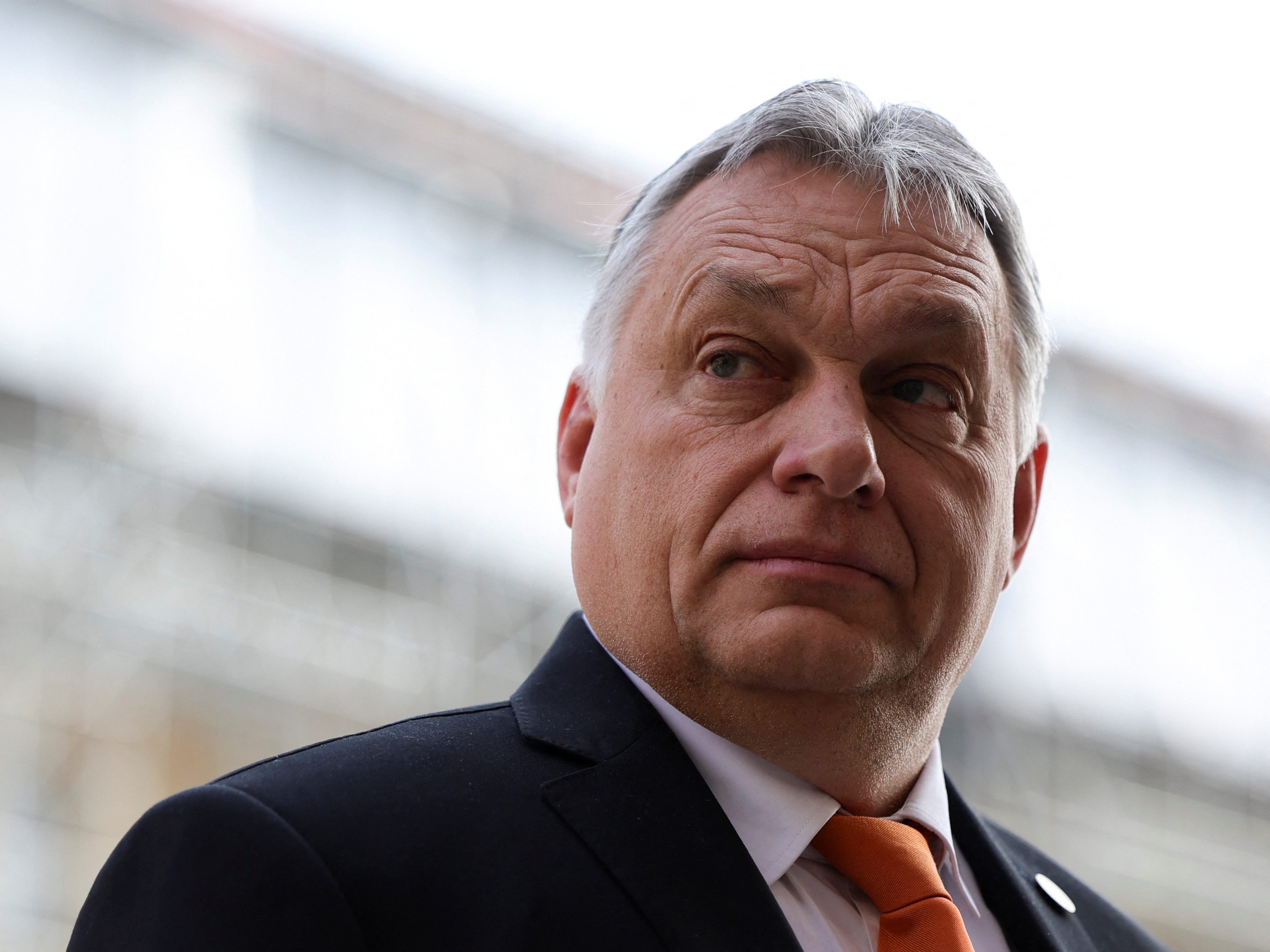 Den russischen Angriff auf die Ukraine verurteilte Orban nur halbherzig. Den russischen Angriff auf die Ukraine verurteilte Orban nur halbherzig.