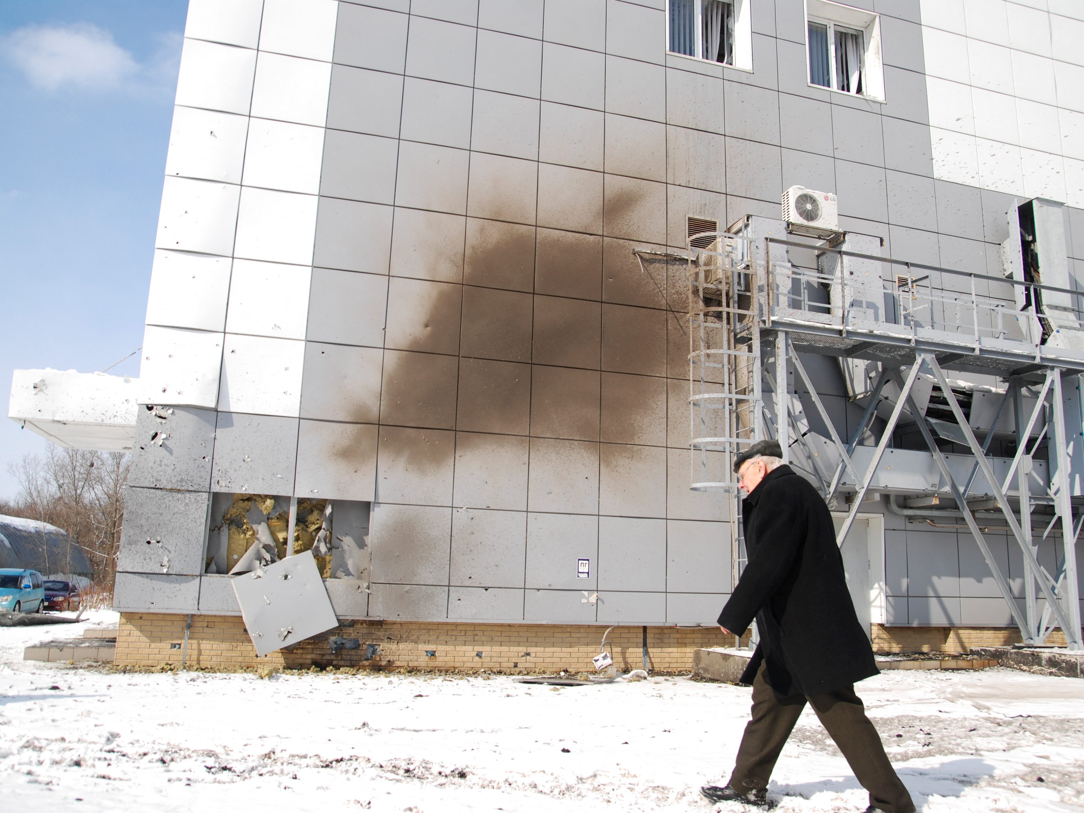 Ukraine - Nukleares Forschungszentrum in Charkiw erneut beschossen.
