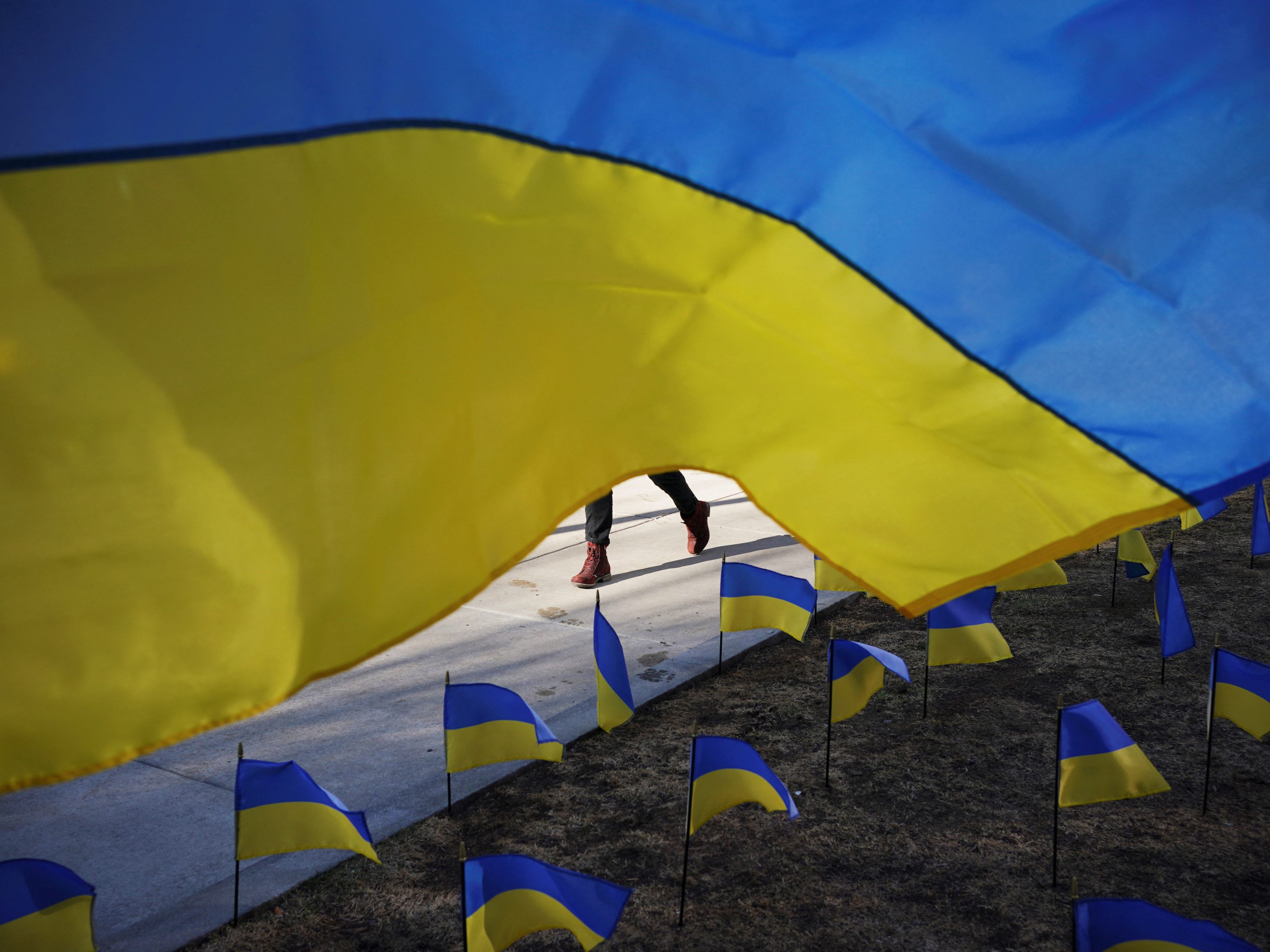 Warnung vor humanitärer Katastrophe im von russischen Truppen eroberten Gebiet Cherson (Ukraine).