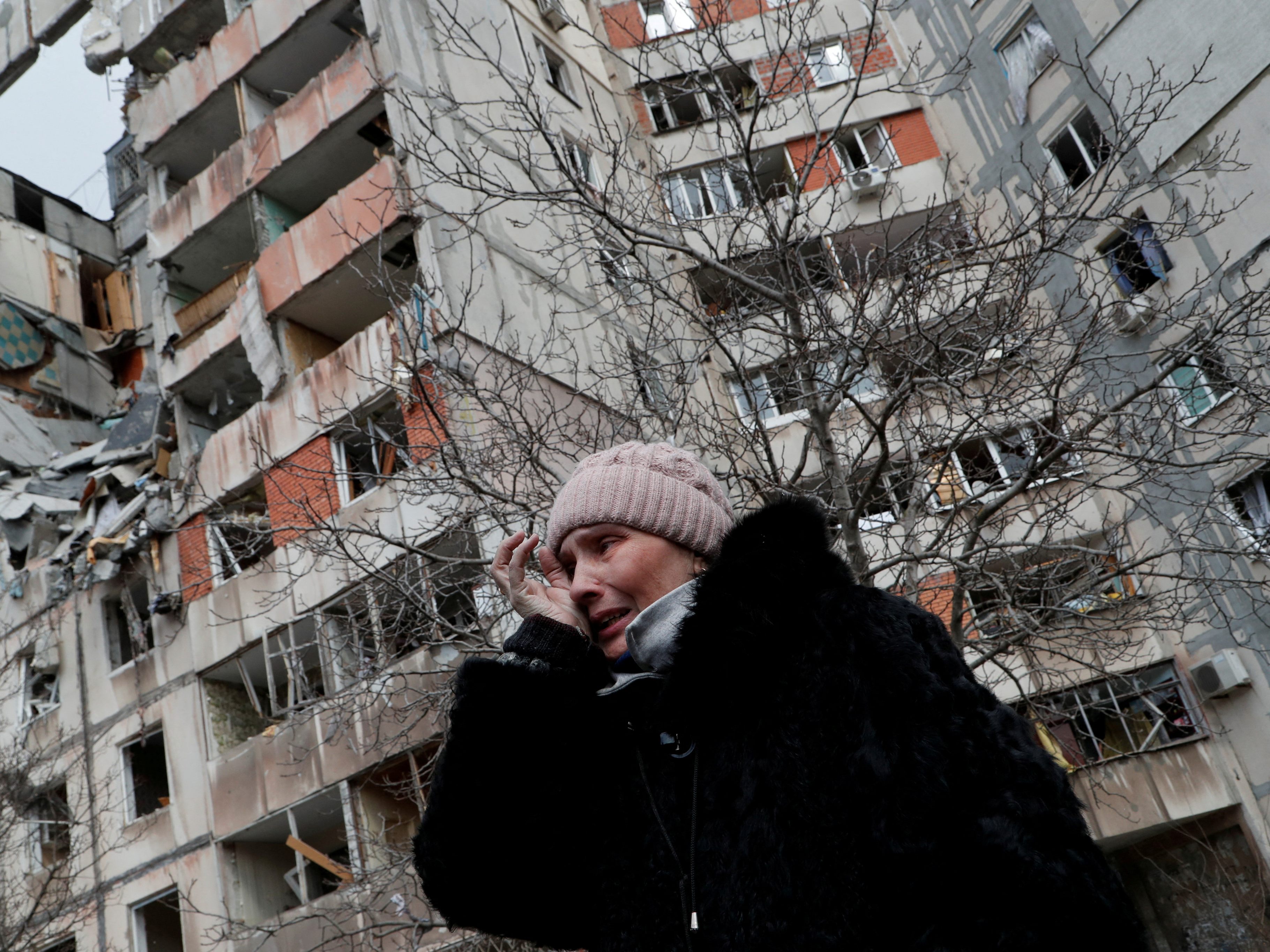 Mariupol versinkt in "Trauer und Verzweiflung". Mariupol versinkt in "Trauer und Verzweiflung".