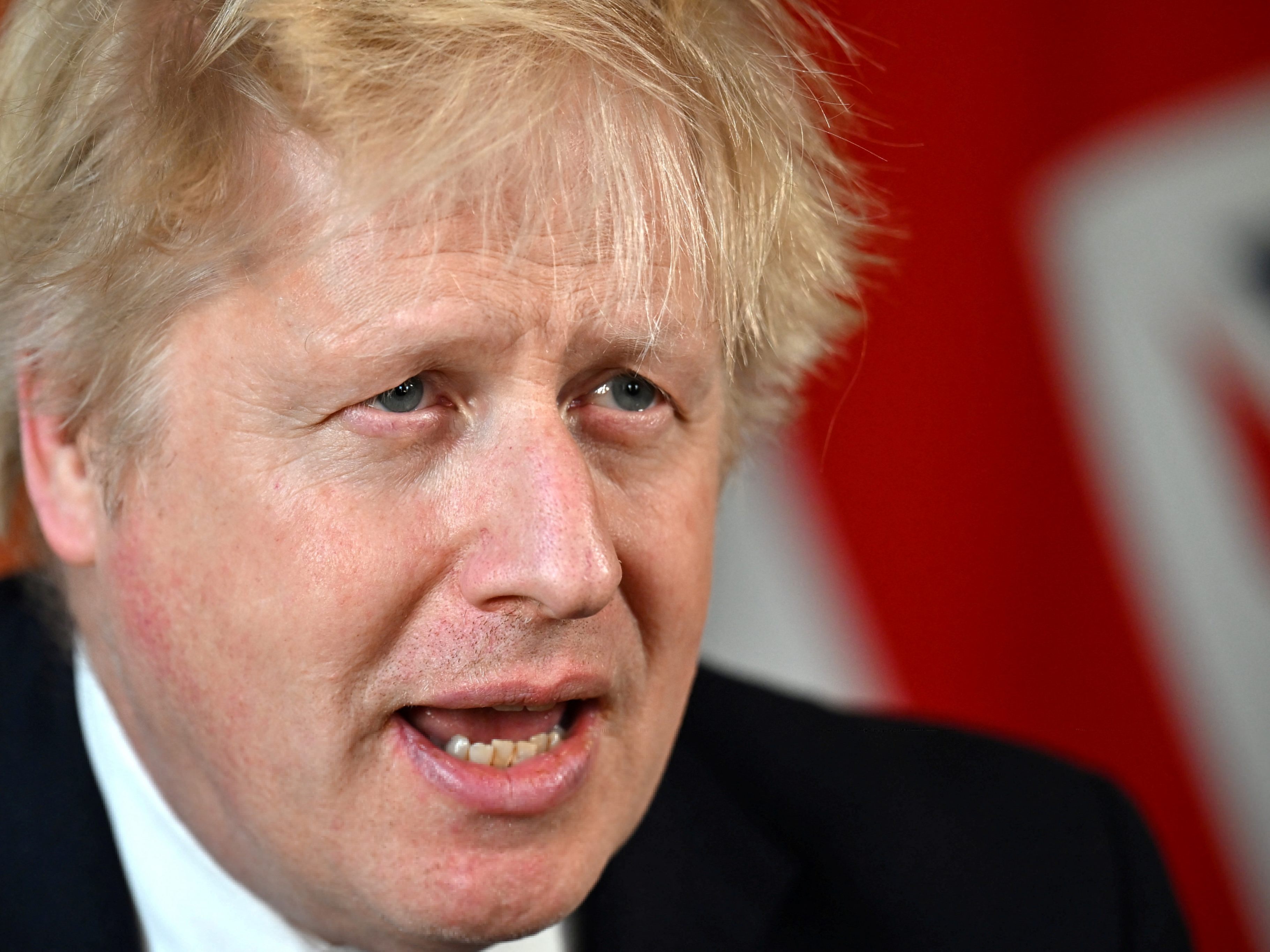 Der britische Premierminister Boris Johnson sprach über Waffenlieferungen in die Ukraine