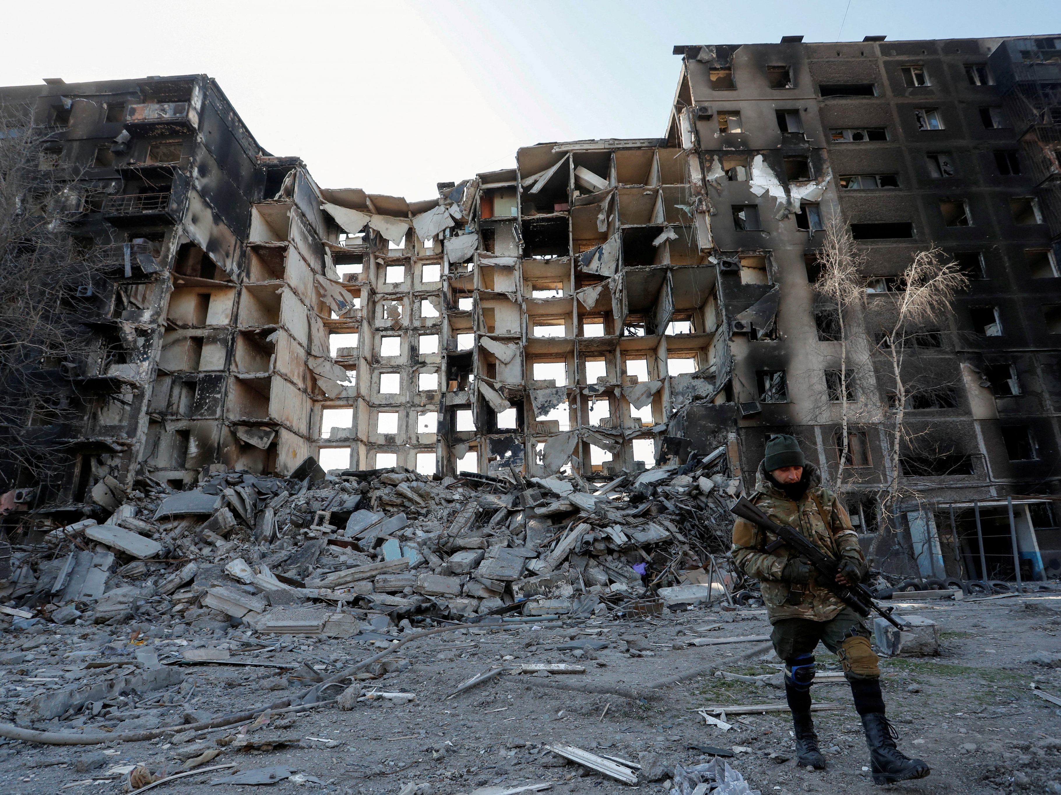 Die Ukraine verliert mit Mariupol ein Drittel der Stahlproduktion Die Ukraine verliert mit Mariupol ein Drittel der Stahlproduktion