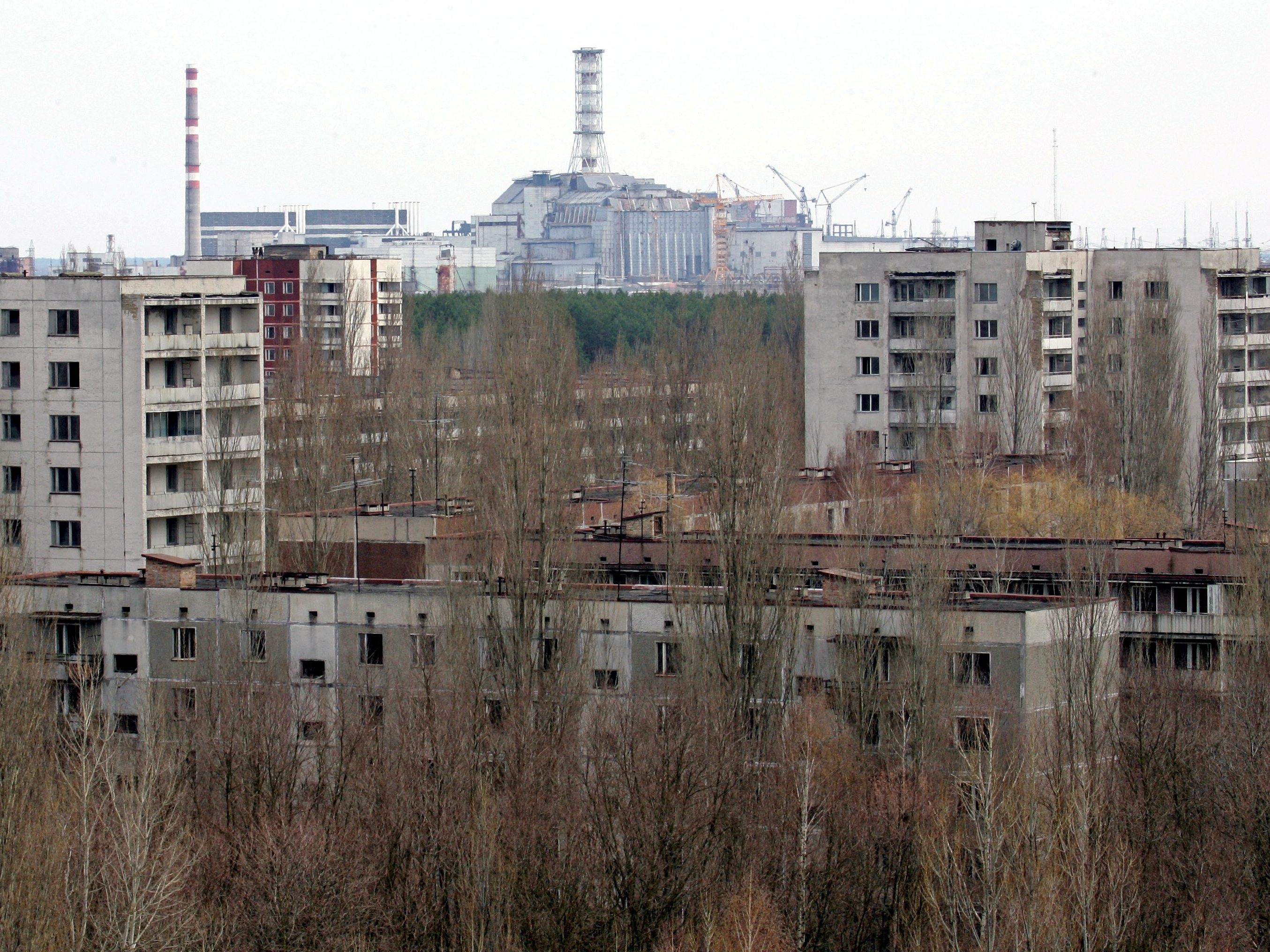Tschernobyl-Abzug von russischen Truppen soll begonnen haben. Tschernobyl-Abzug von russischen Truppen soll begonnen haben.