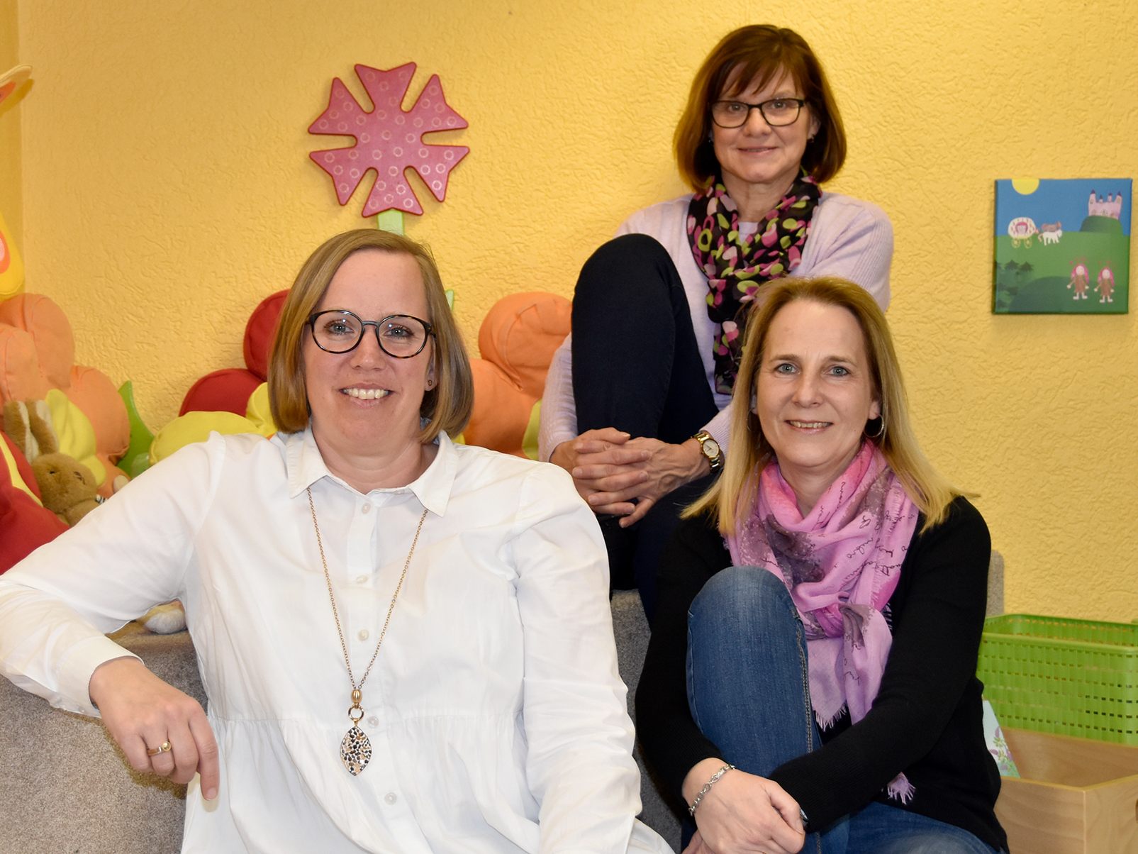 Das Team der Bibliothek Rankweil: (v.l.) Elke Moosbrugger, Karin Breuß, Karin Jochum