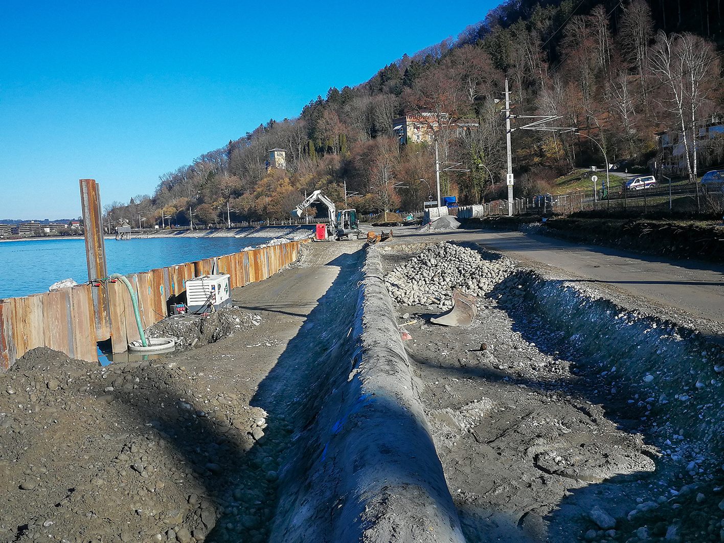 Baustelle Pipeline 2022 Baustelle Pipeline 2022
