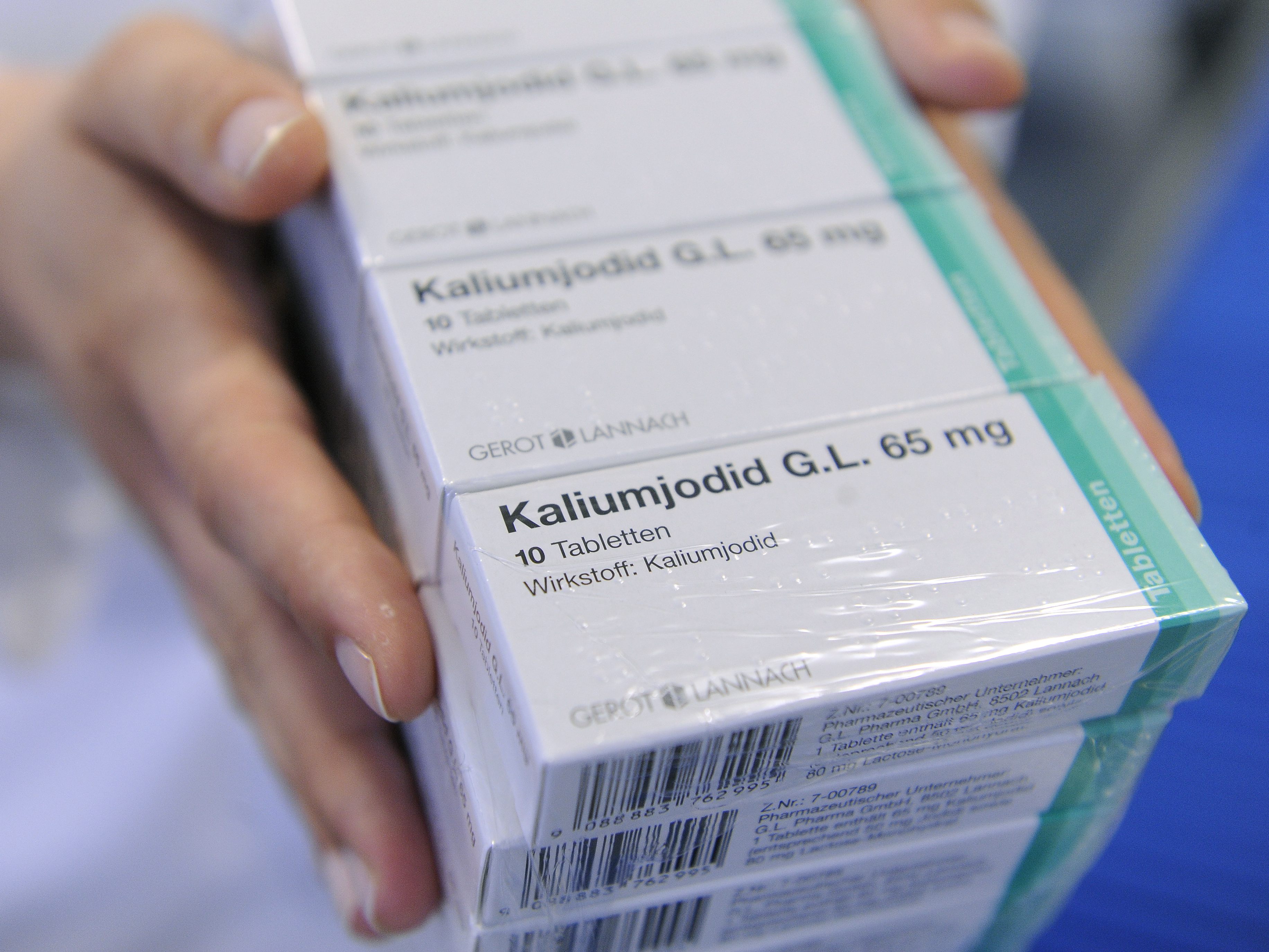 Mediziner warnen vor vorbeugender Einnahme von Kaliumjodid-Tabletten. Mediziner warnen vor vorbeugender Einnahme von Kaliumjodid-Tabletten.