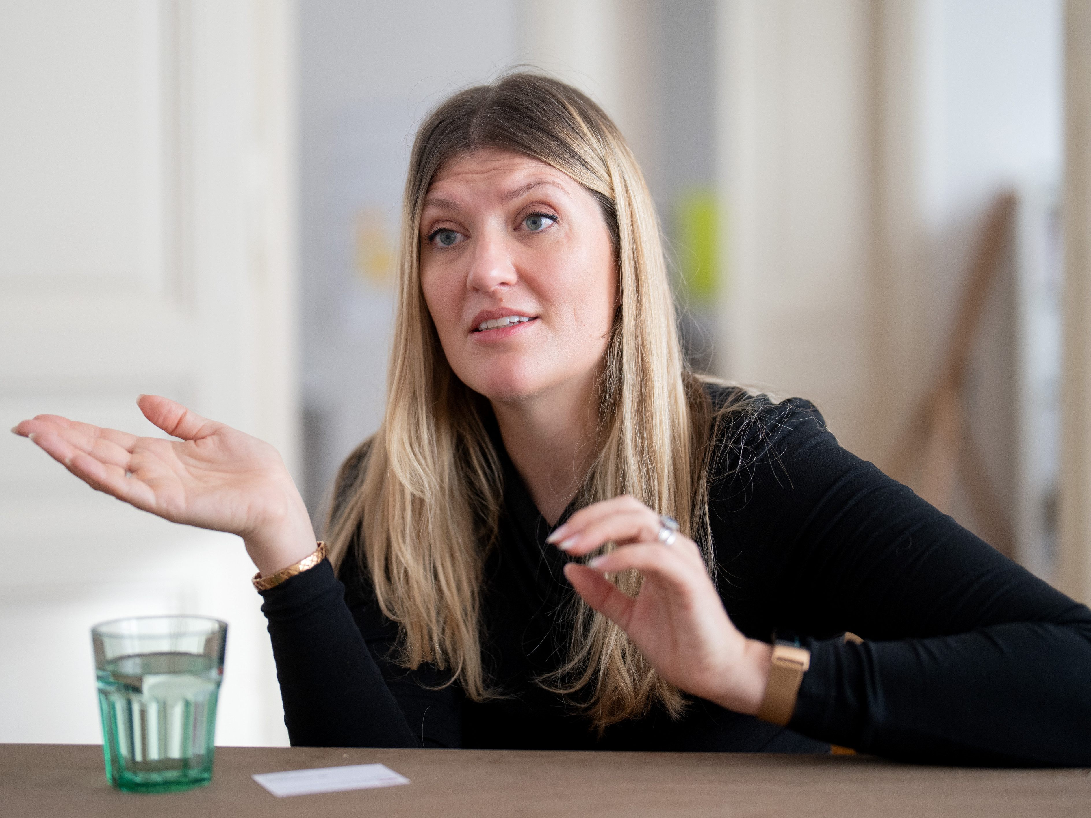 ICAN-Chefin Beatrice Fihn ist in großer Sorge angesichts der "nuklearen Erpressung" druch Putin ICAN-Chefin Beatrice Fihn ist in großer Sorge angesichts der "nuklearen Erpressung" druch Putin