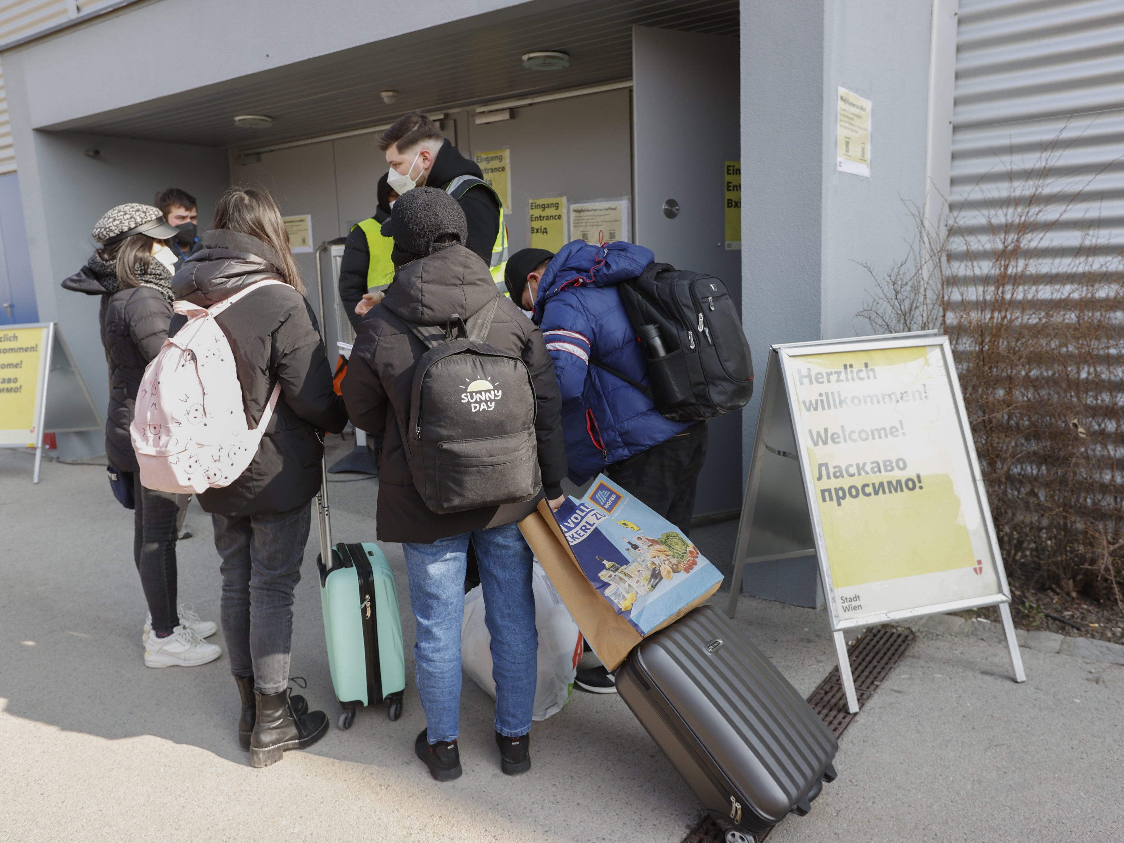 Ukraine-Flüchtlinge: Aufnahme in Grundversorgung beginnt Ukraine-Flüchtlinge: Aufnahme in Grundversorgung beginnt