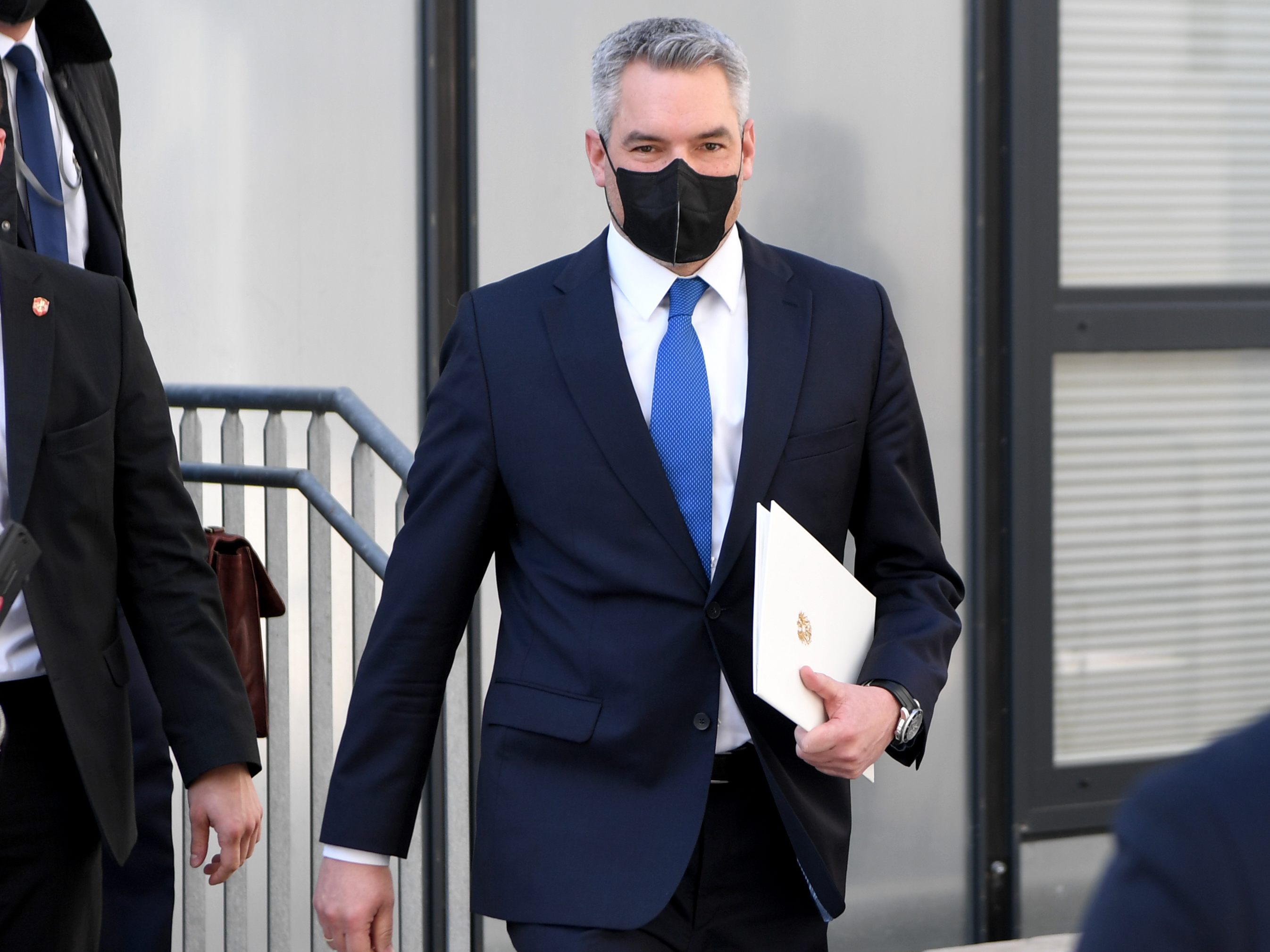 Am Montag kam es zum Besuch von Karl Nehammer in Katar.