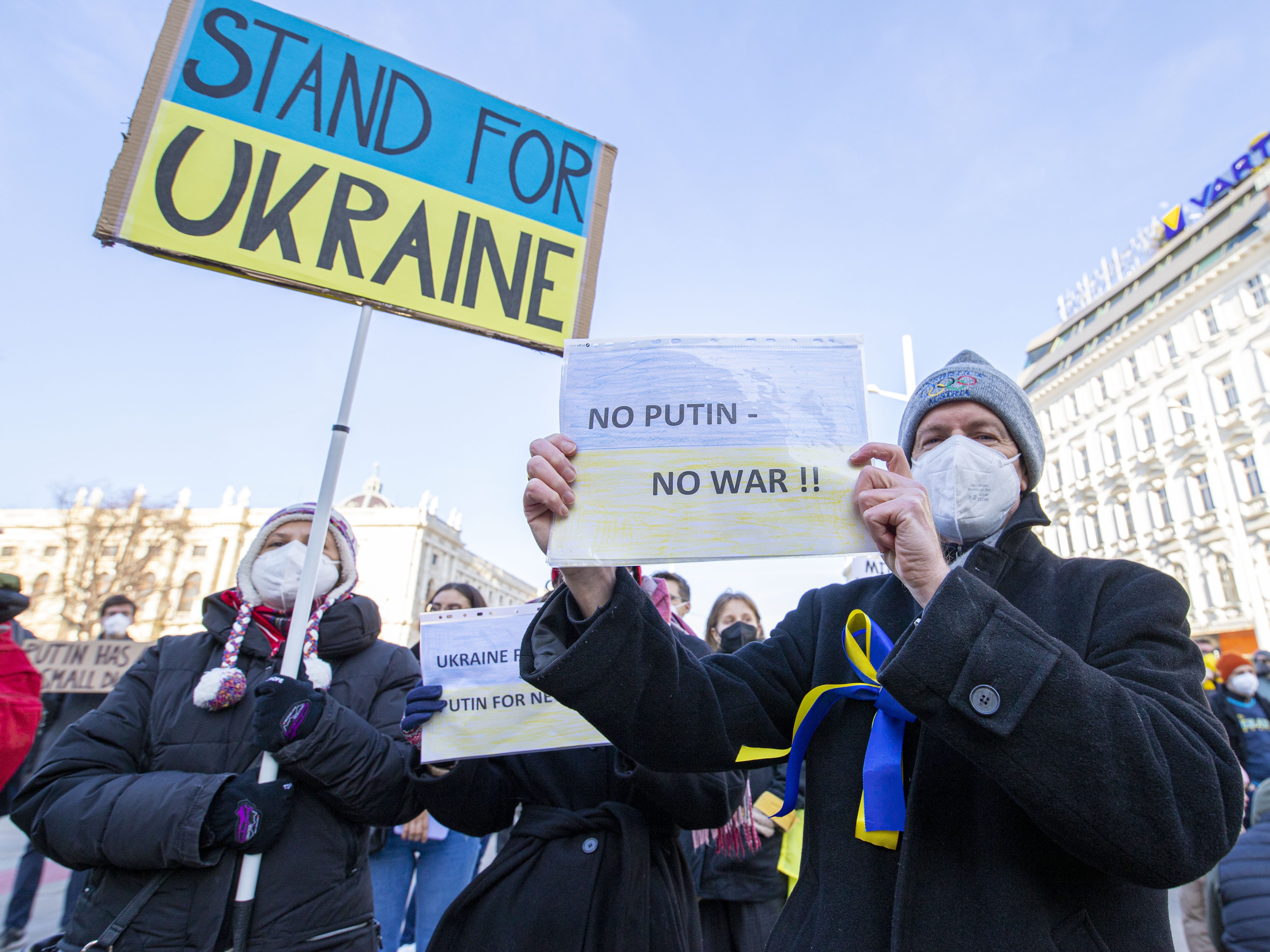 Große Ukraine-Demonstration am Sonntag in Wien geplant