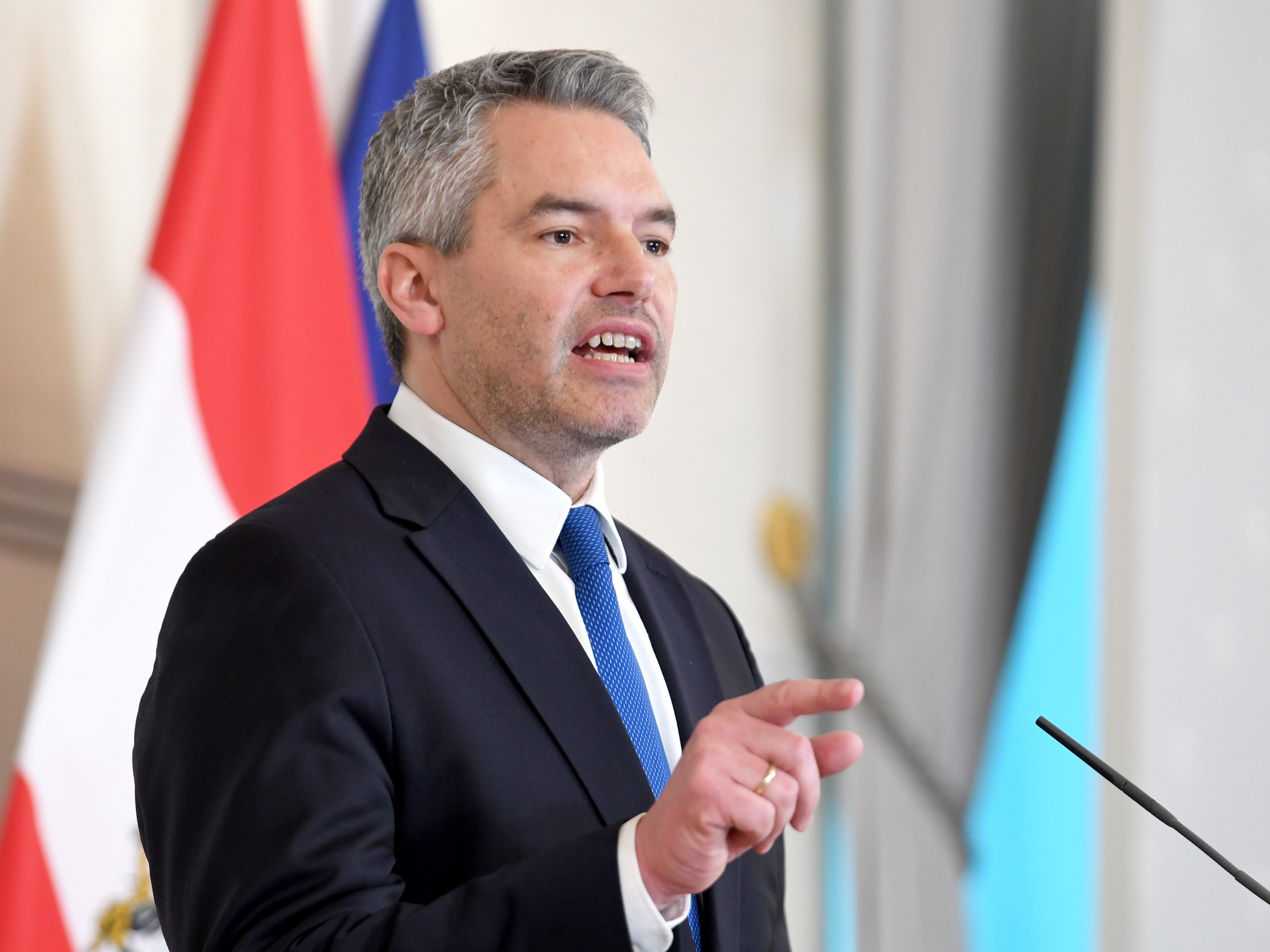 Eine EU-Armee werde es laut Kanzler Nehammer nicht geben. Eine EU-Armee werde es laut Kanzler Nehammer nicht geben.