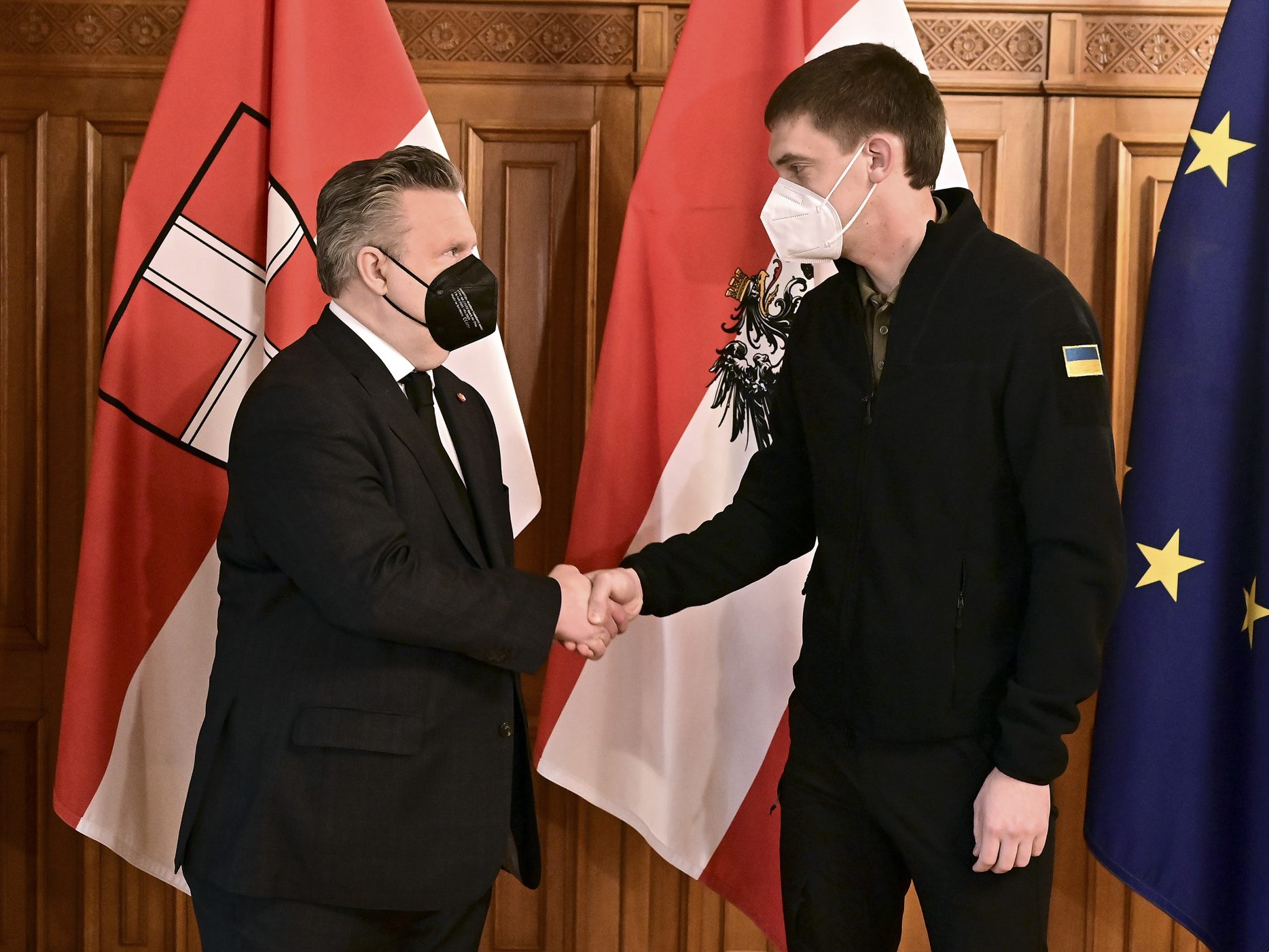 Melitopols Bürgermeister besuchte Ludwig im Wiener Rathaus. Melitopols Bürgermeister besuchte Ludwig im Wiener Rathaus.