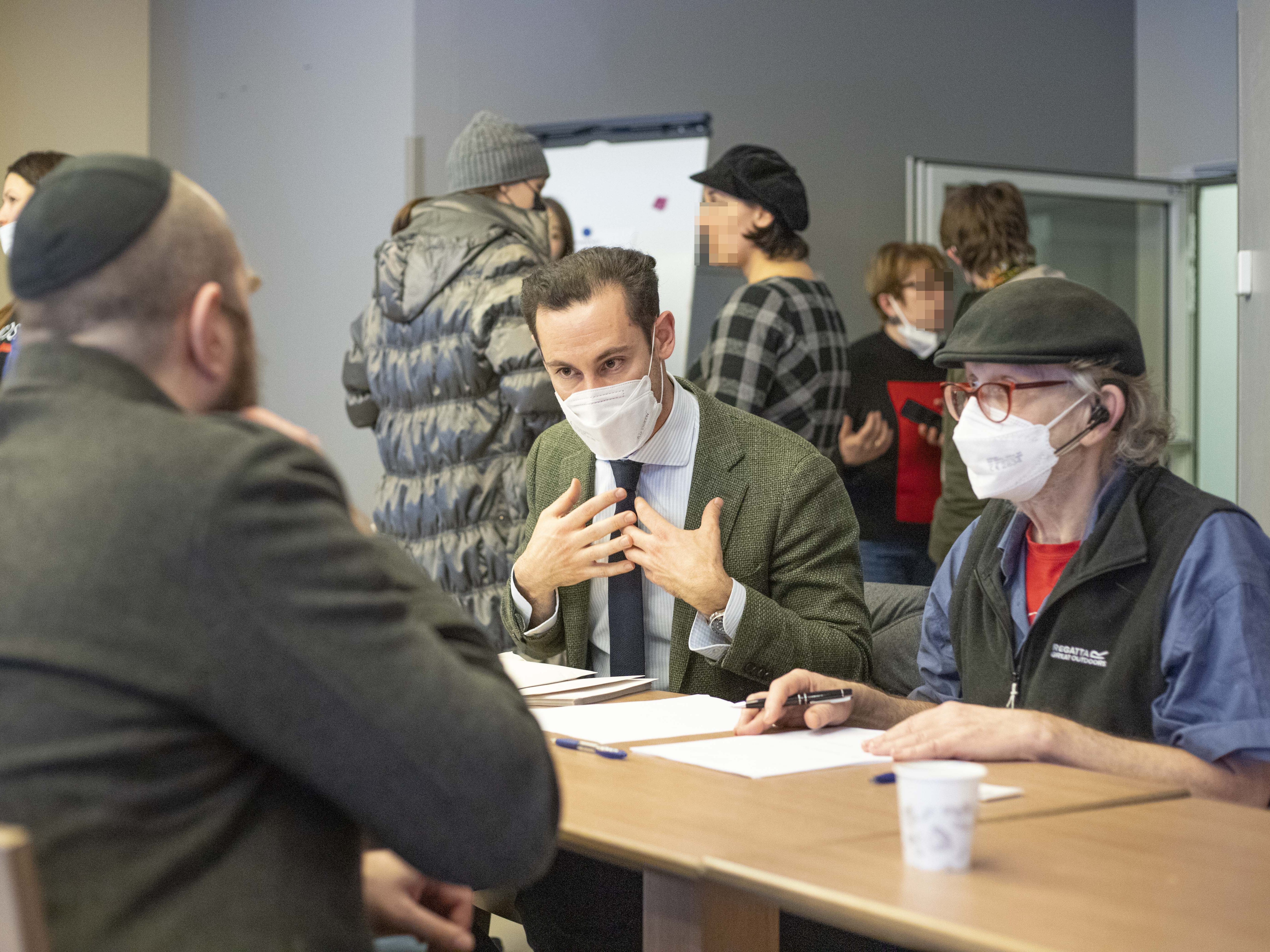 Jüdische Gemeinde in Wien versorgt 200 Vertriebene- Jüdische Gemeinde in Wien versorgt 200 Vertriebene-