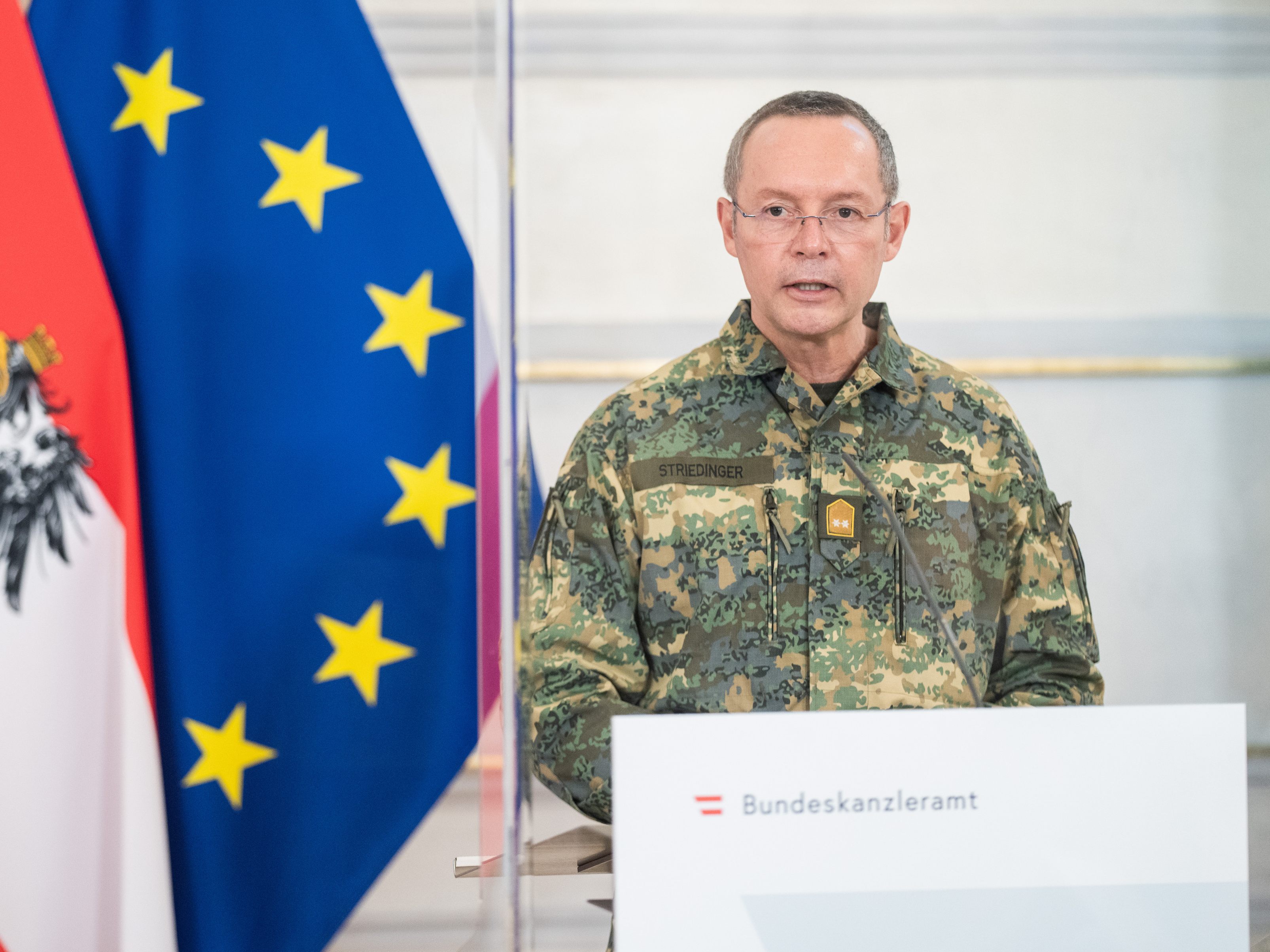 Generalmajor Rudolf Striedinger fordert ein Beibehalten der Corona-Öffnungen.