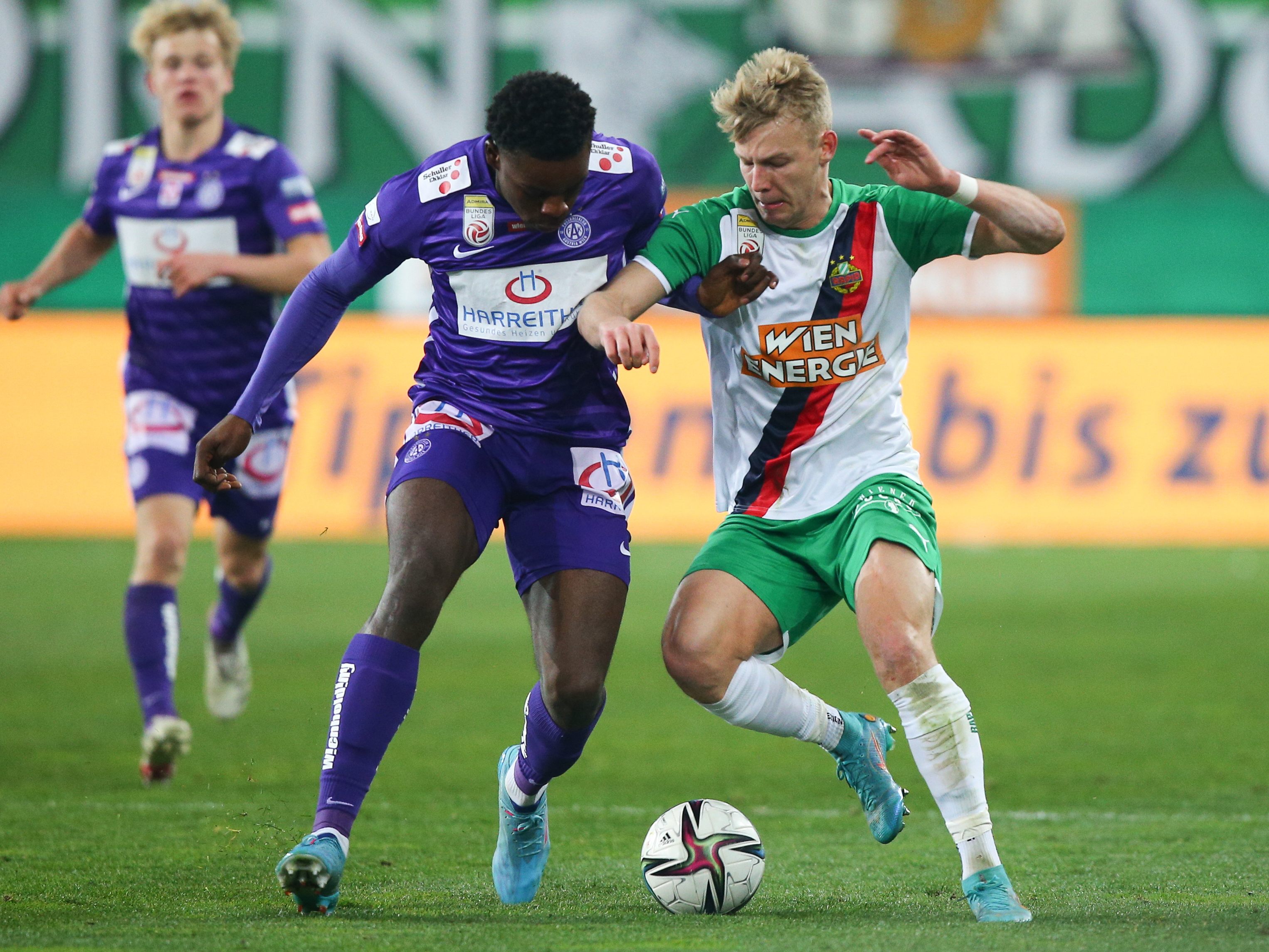 Wiener Derby-Tradition fortgesetzt - Rapid im neuen Stadion sieglos. Wiener Derby-Tradition fortgesetzt - Rapid im neuen Stadion sieglos.