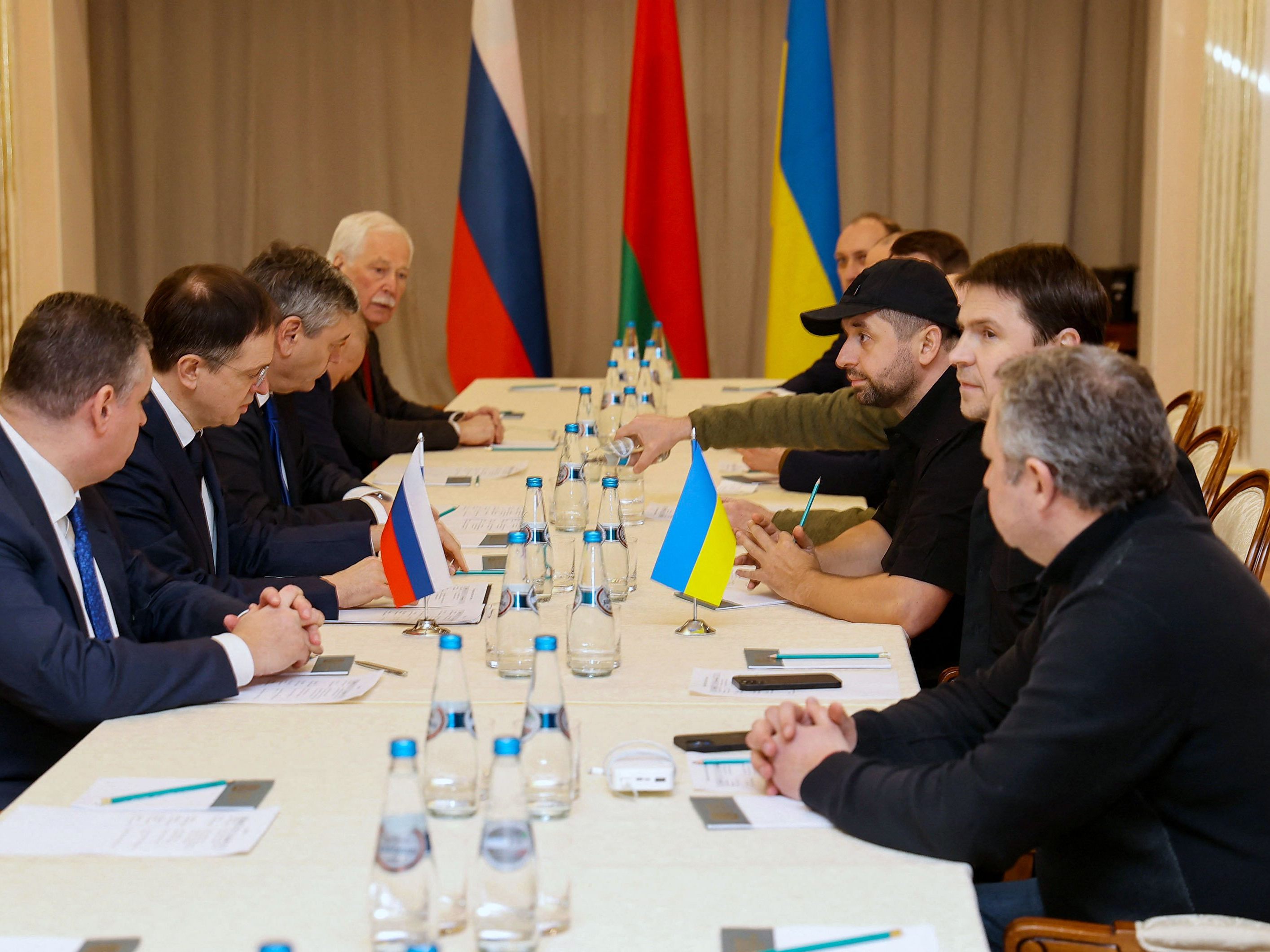 Russland zu neuen Gesprächen mit Ukraine am Mittwochabend bereit.