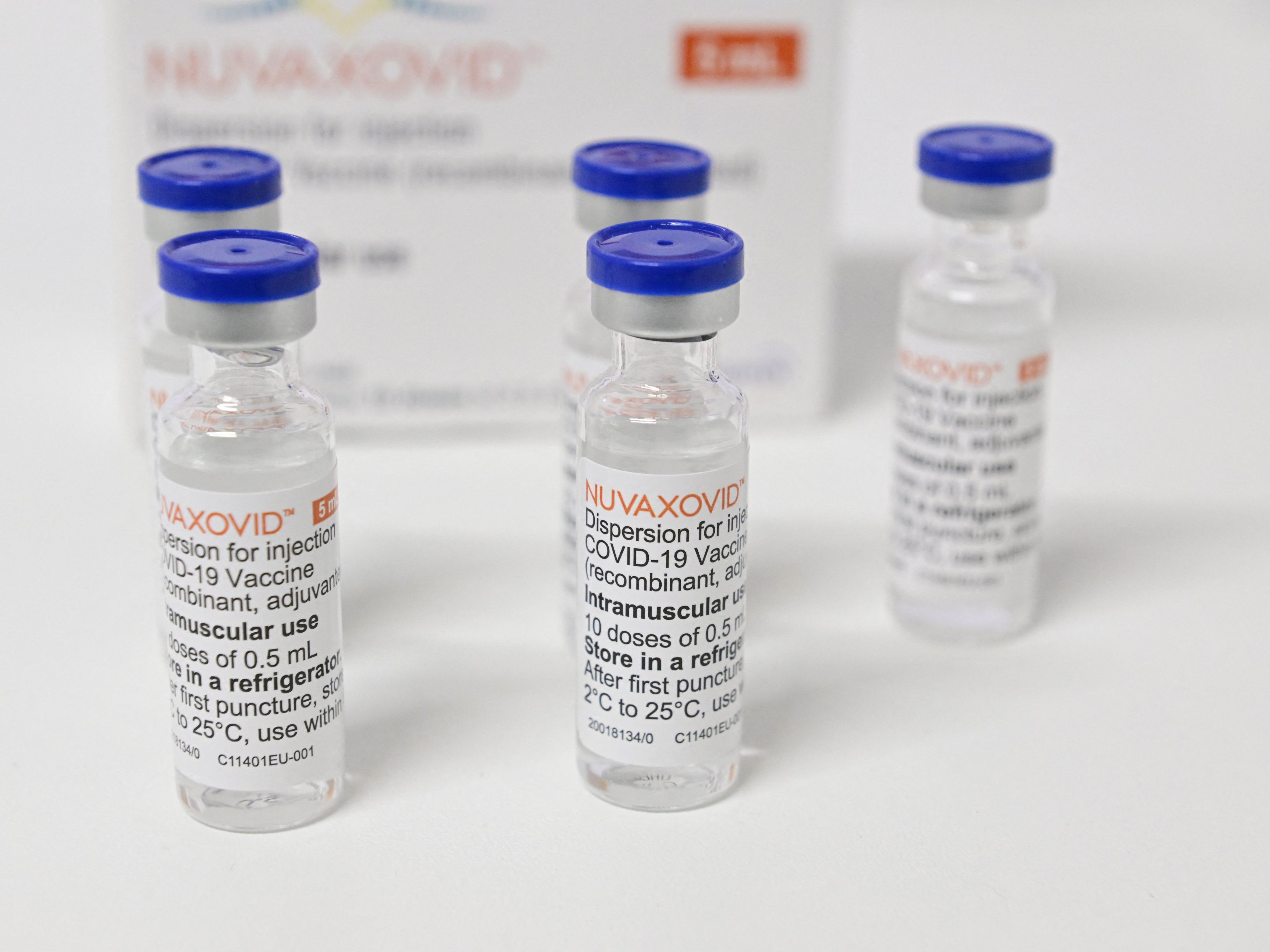 Der Impfstoff Novavax wurde bisher acht Mal verimpft Der Impfstoff Novavax wurde bisher acht Mal verimpft