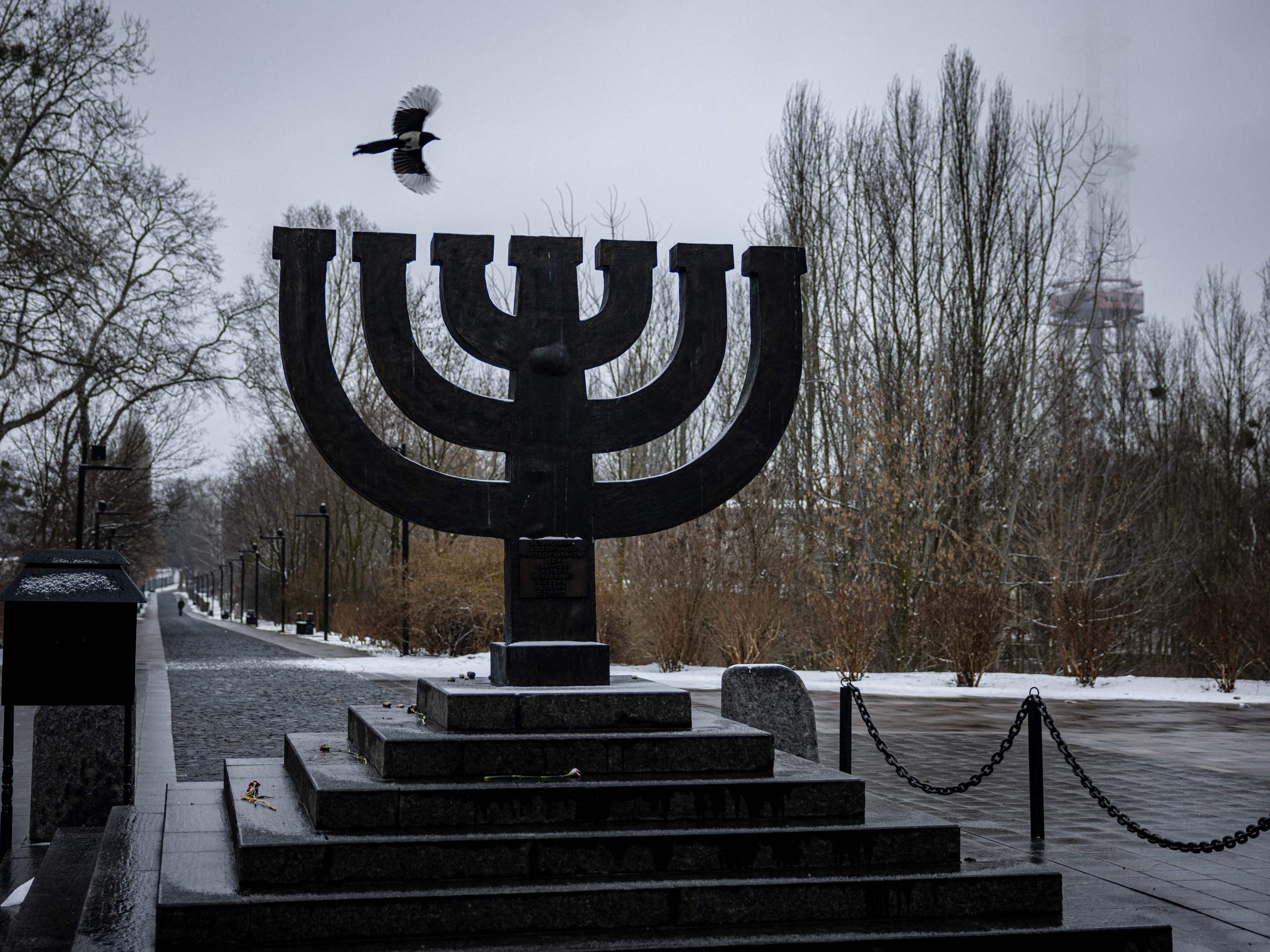 Die Holocaust-Gedenkstätte Babyn Jar in Kiew. Die Holocaust-Gedenkstätte Babyn Jar in Kiew.