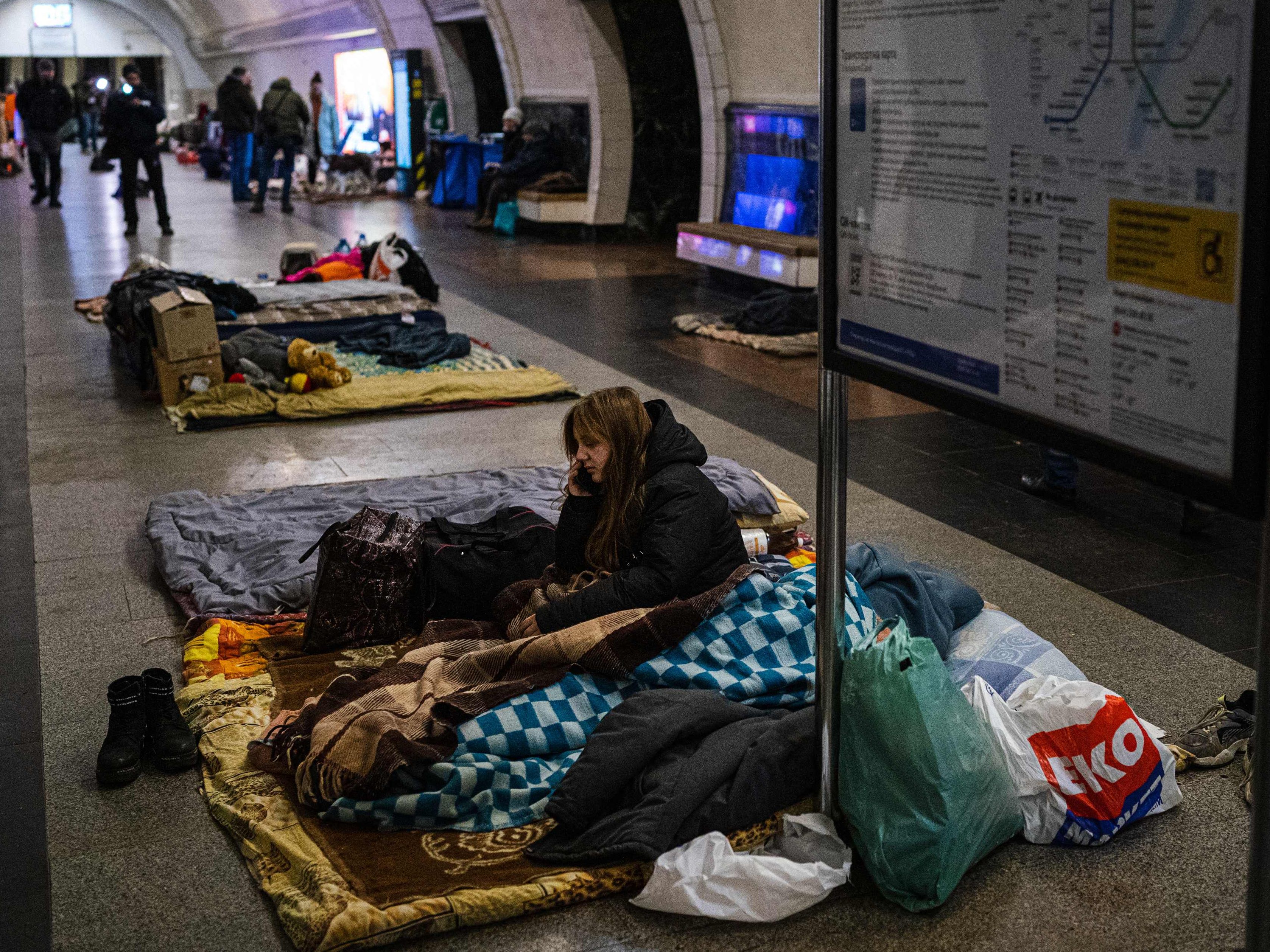Die Ukraine hat sechs Fluchtkorridoren zugestimmt. Die Ukraine hat sechs Fluchtkorridoren zugestimmt.