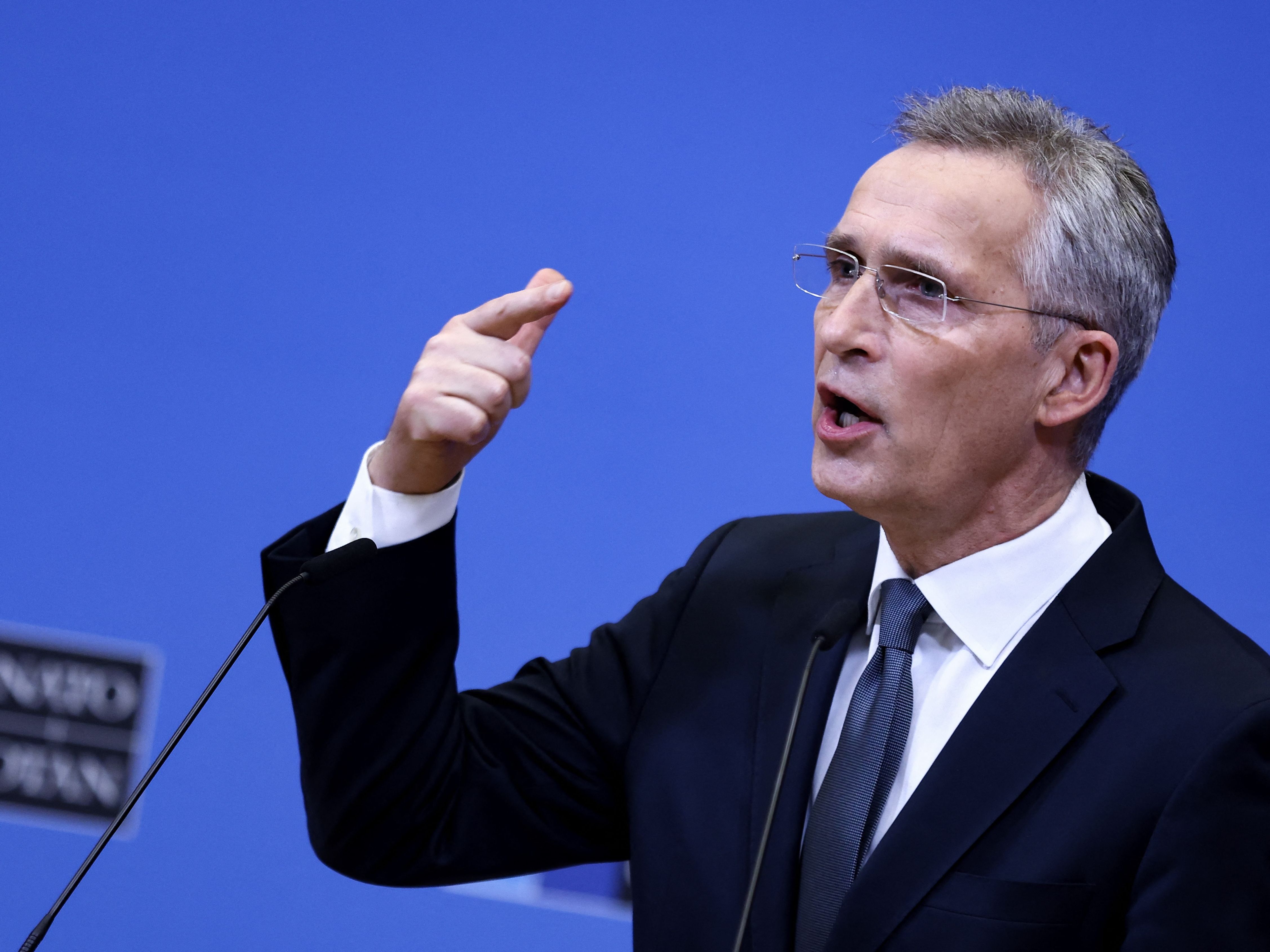 Stoltenberg soll brisante Vorschläge zur dauerhaften Verstärkung der Ostflanke unterbreitet haben. Stoltenberg soll brisante Vorschläge zur dauerhaften Verstärkung der Ostflanke unterbreitet haben.