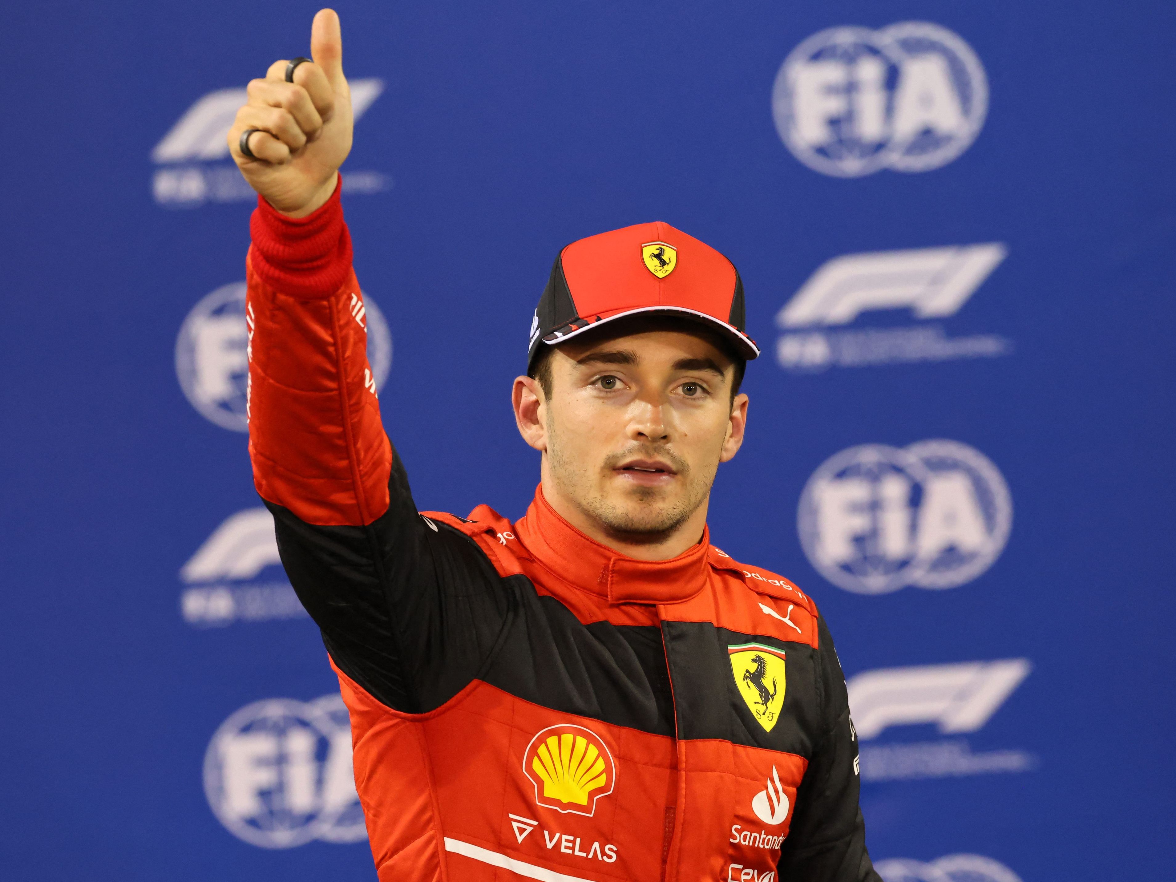 Charles Leclerc hat sich die erste Pole Position der Saison gesichert.