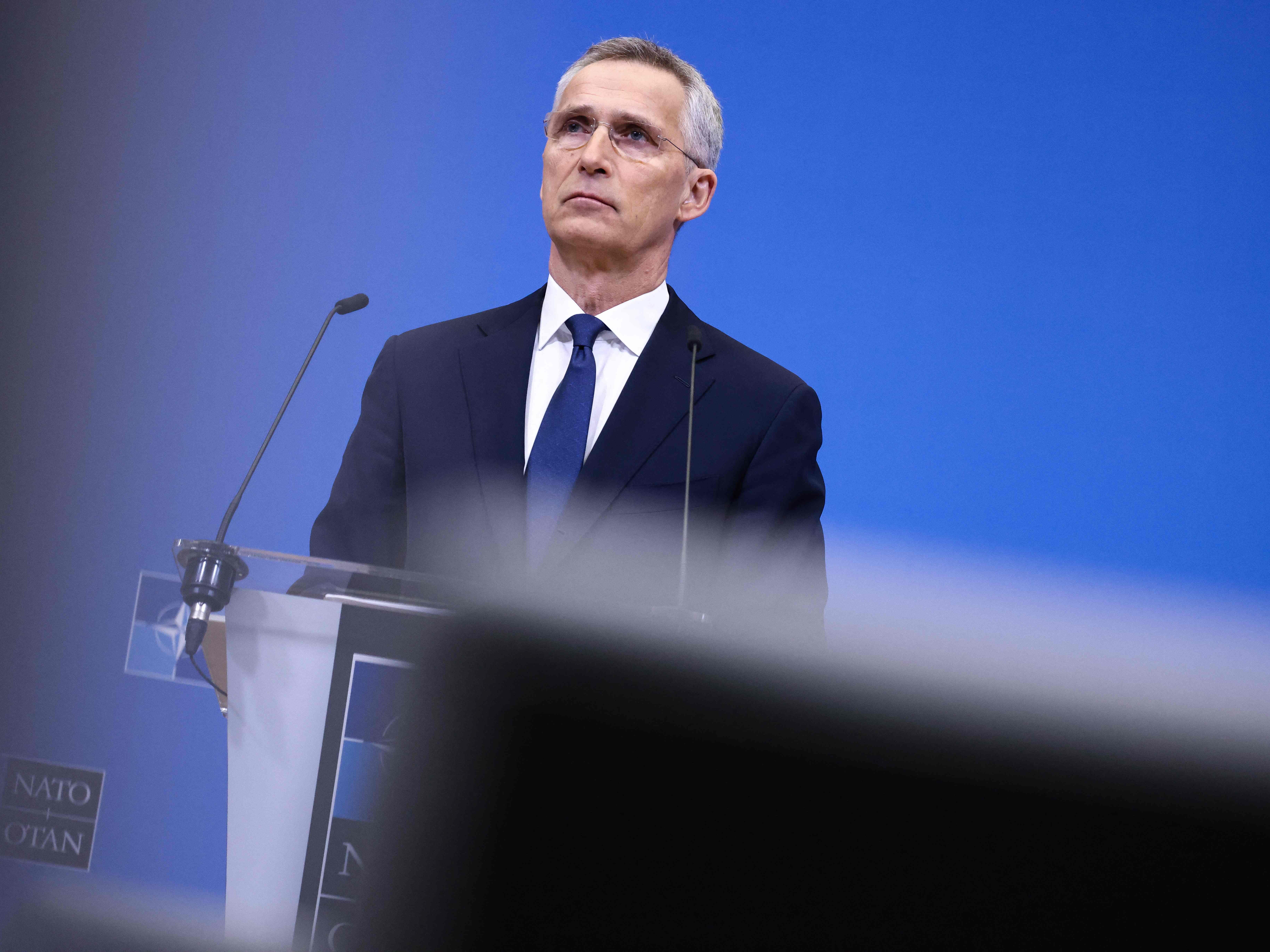 Ukraine: Rückzug russischer Einheiten findet laut NATO nicht statt. Ukraine: Rückzug russischer Einheiten findet laut NATO nicht statt.