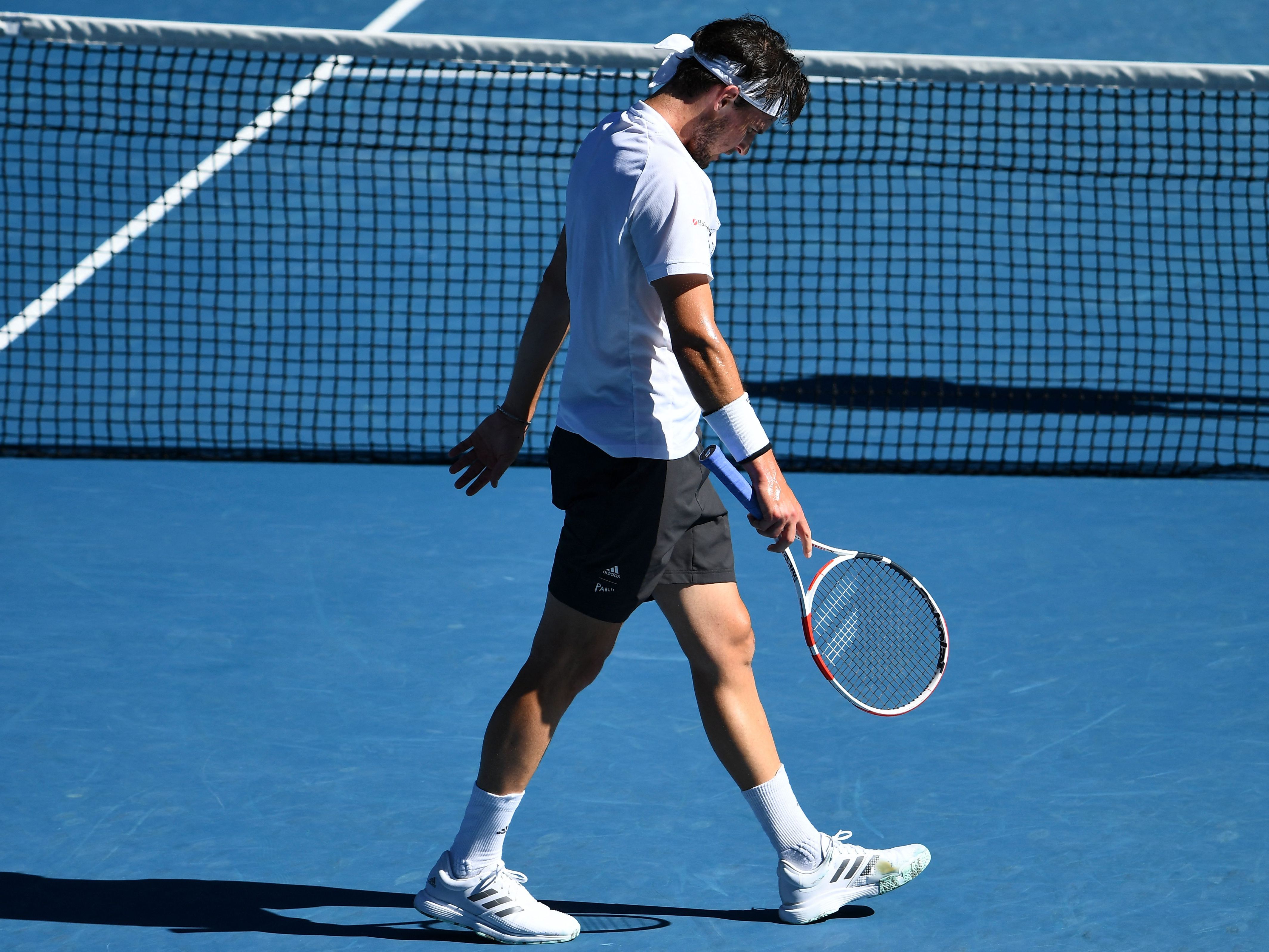 Dominic Thiem verlor erstes Match nach 280 Tagen.